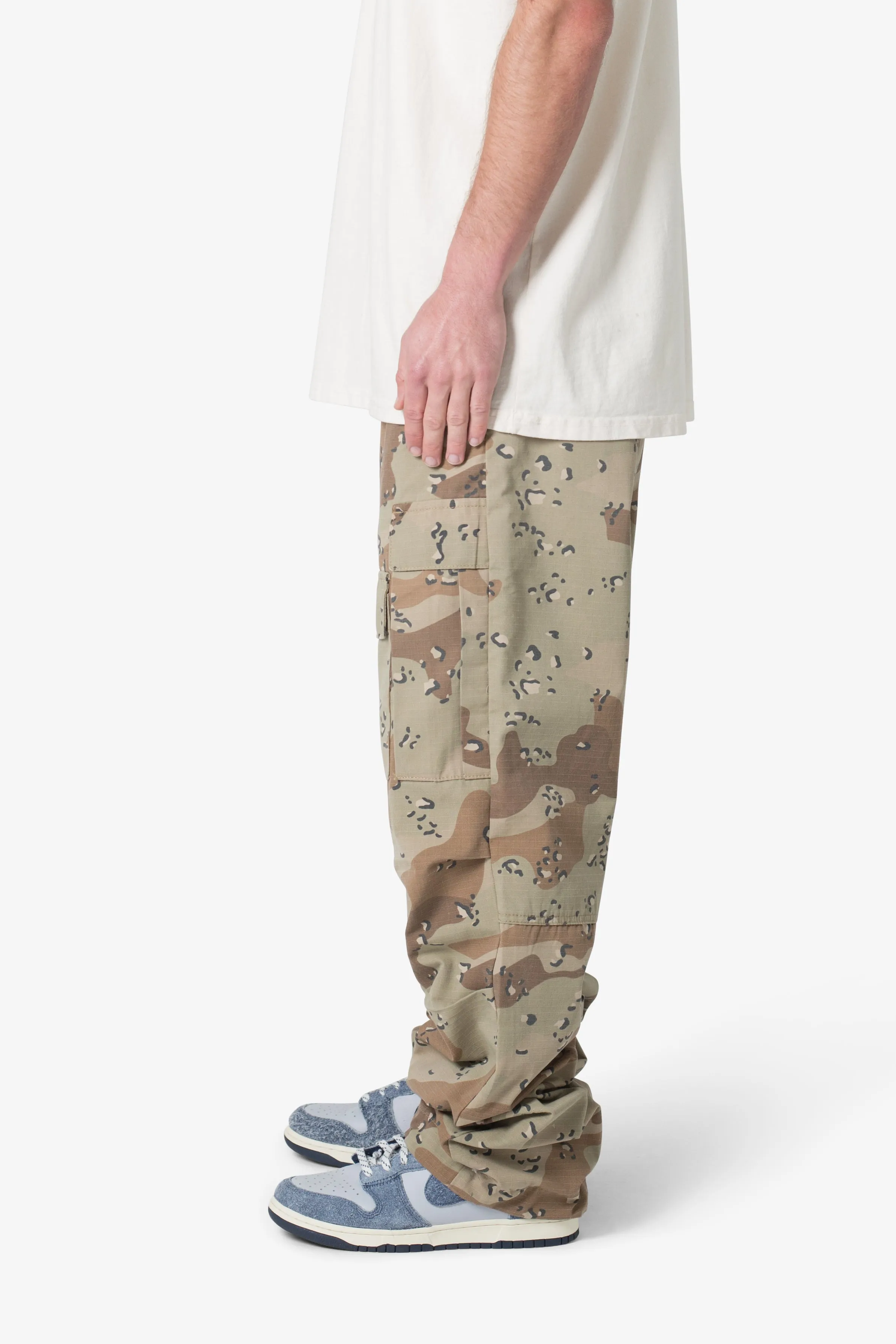 Ultra Baggy Cargo Pants - Desert Camo sold by MNML product image thumbnail 5