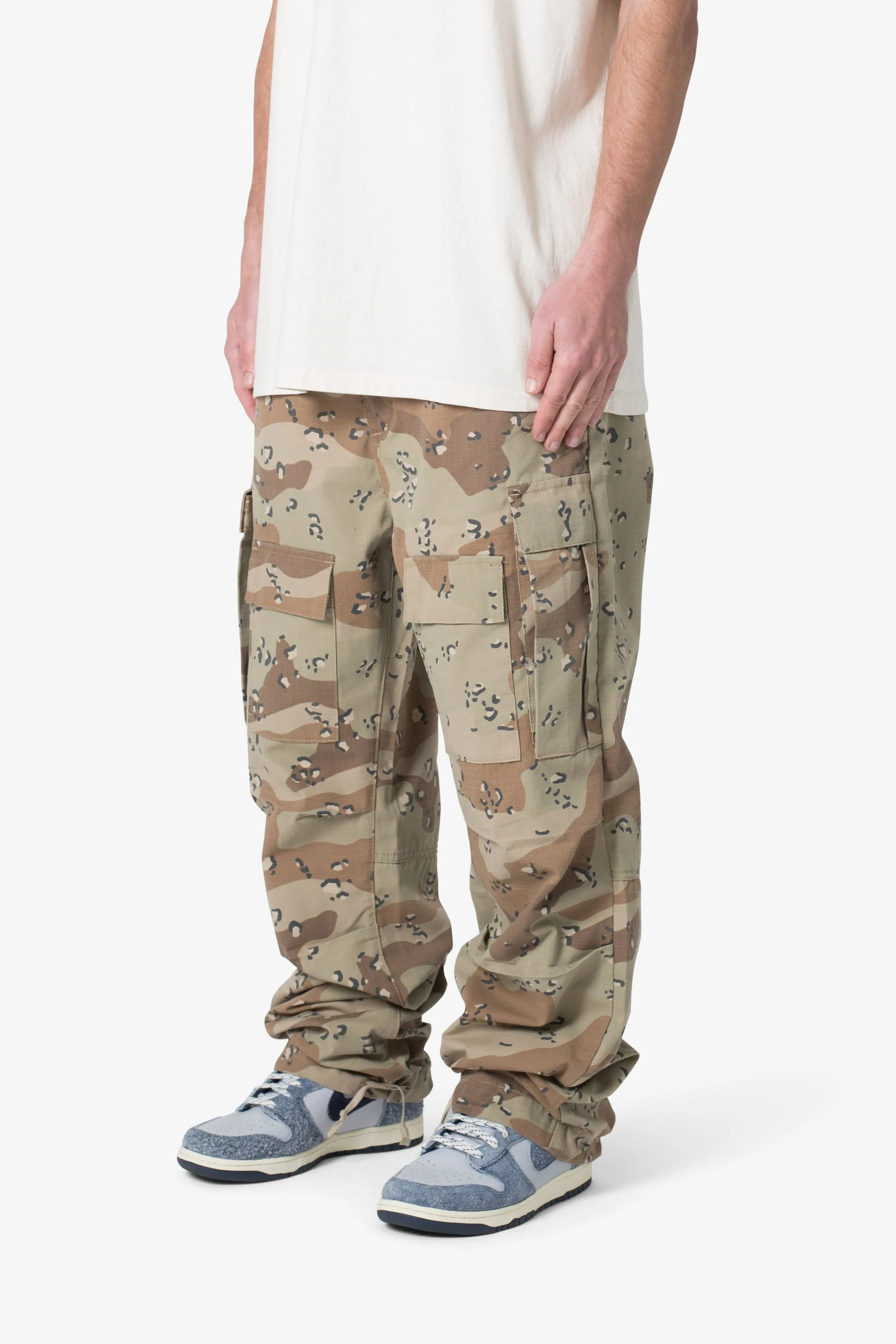 Ultra Baggy Cargo Pants - Desert Camo sold by MNML product image thumbnail 4