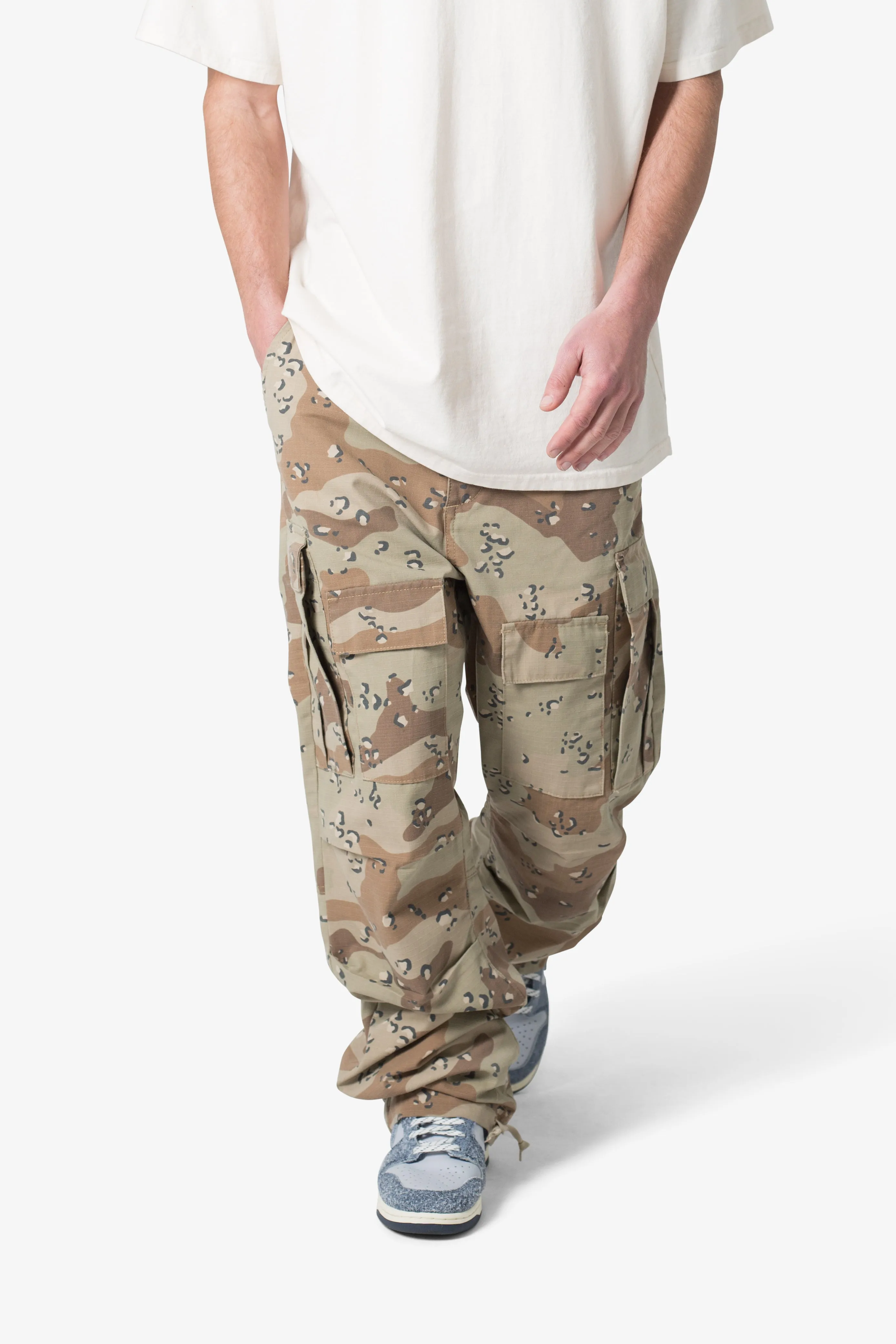 Ultra Baggy Cargo Pants - Desert Camo sold by MNML product image thumbnail 2