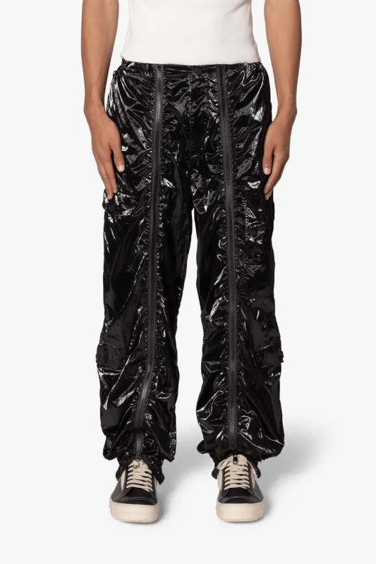 Ruffled Jogger Pants - Black sold by MNML