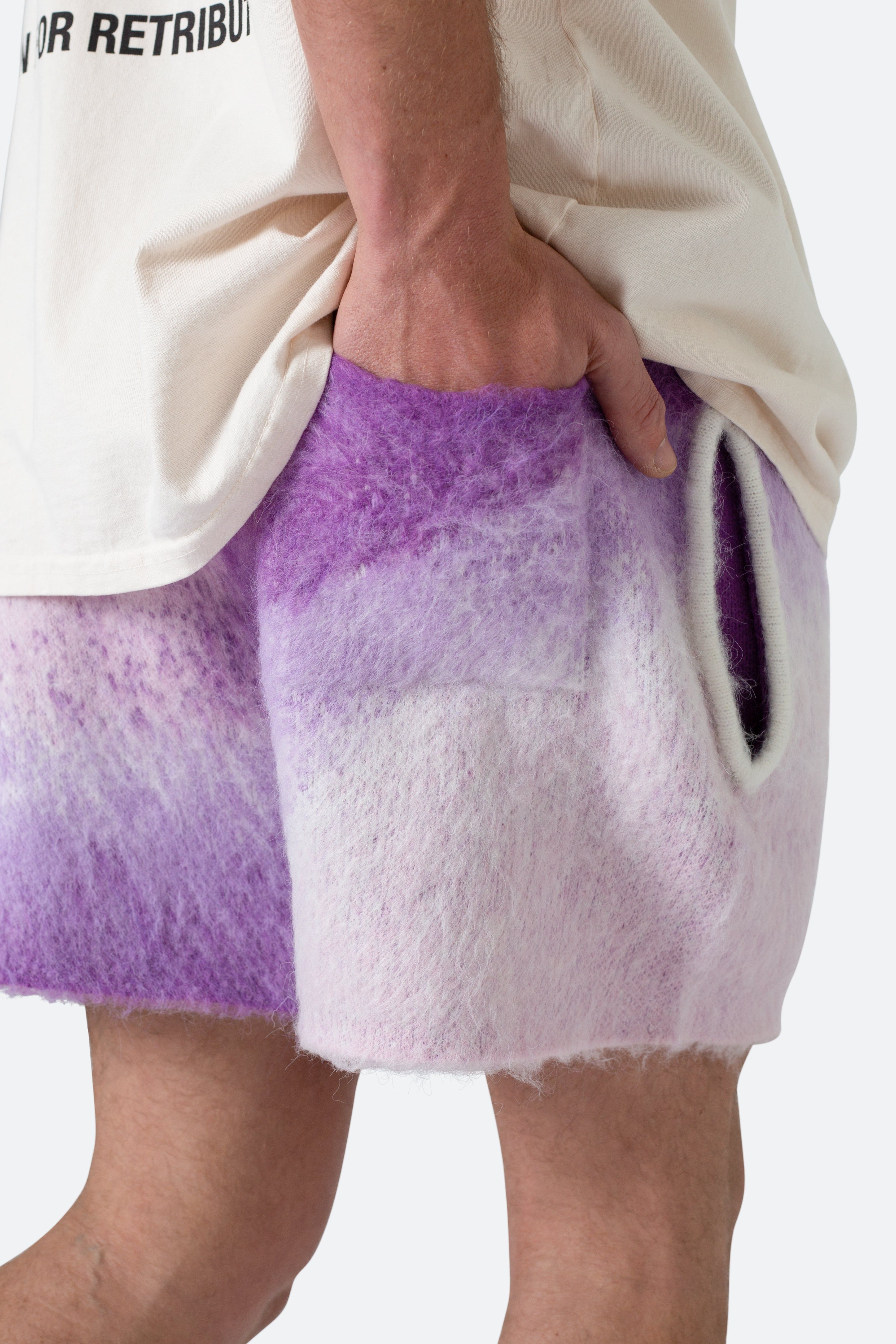 Brushed Gradient Shorts - Purple sold by MNML product image thumbnail 8