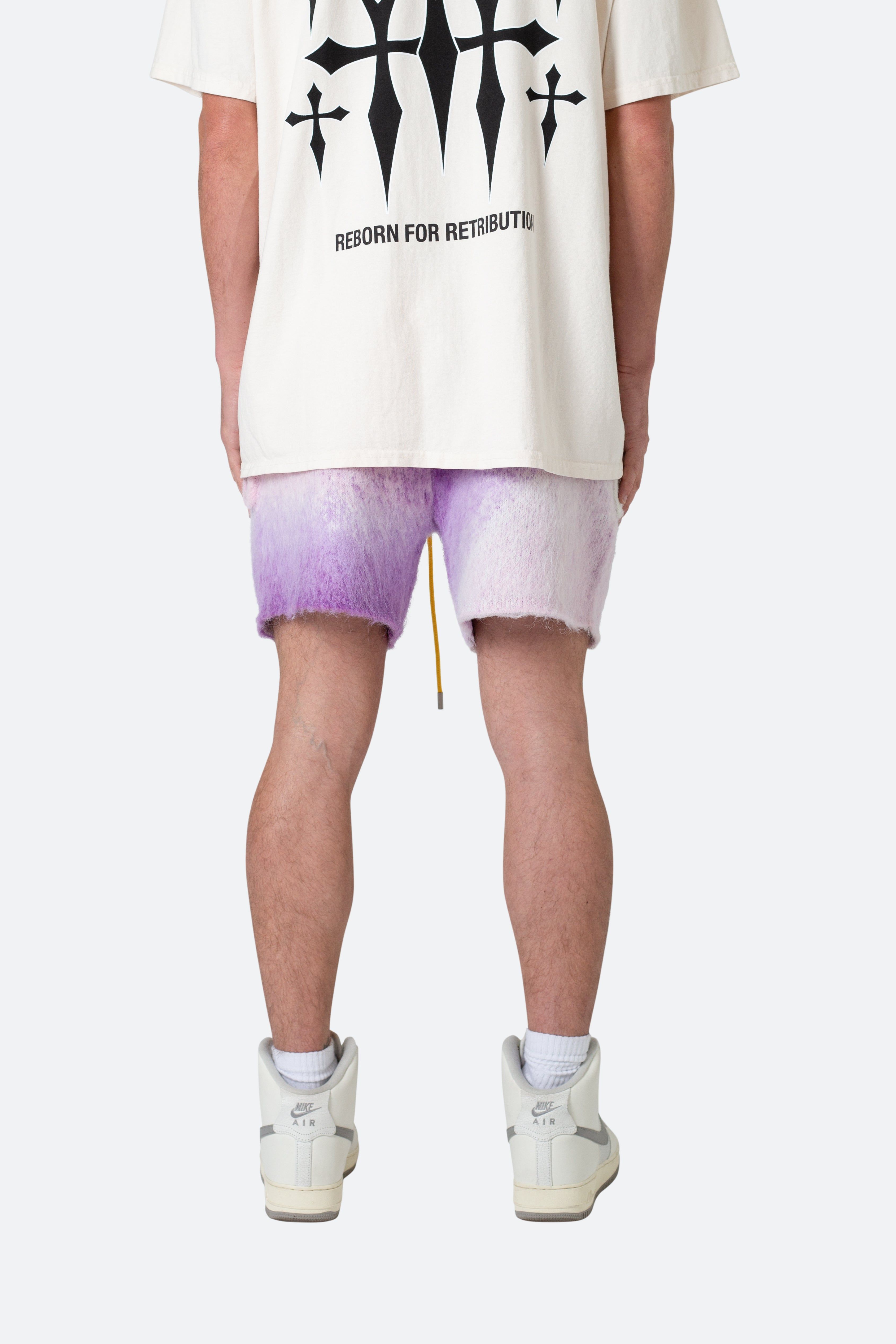 Brushed Gradient Shorts - Purple sold by MNML product image thumbnail 6