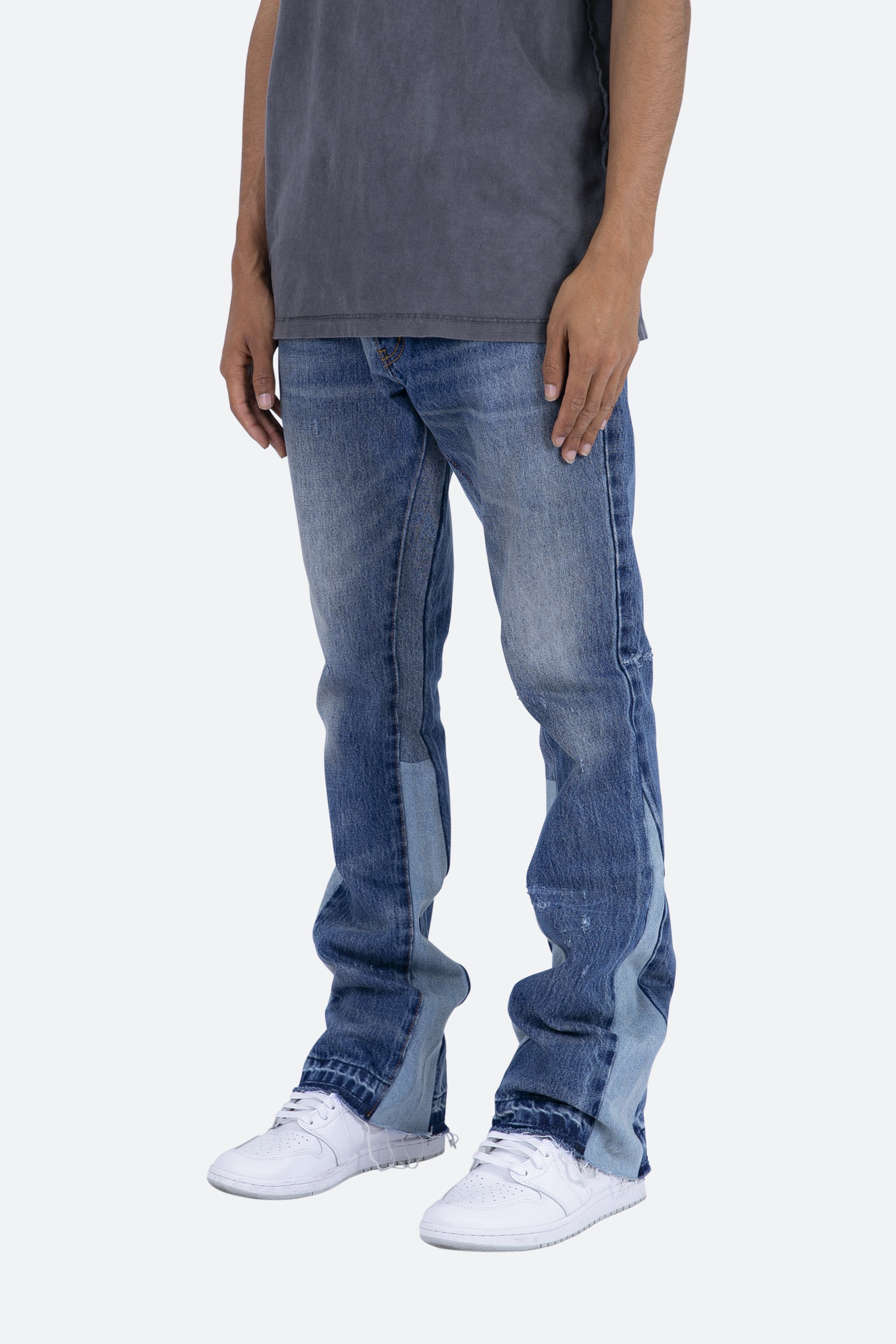 B133 Flare Denim - Blue sold by MNML product image thumbnail 4