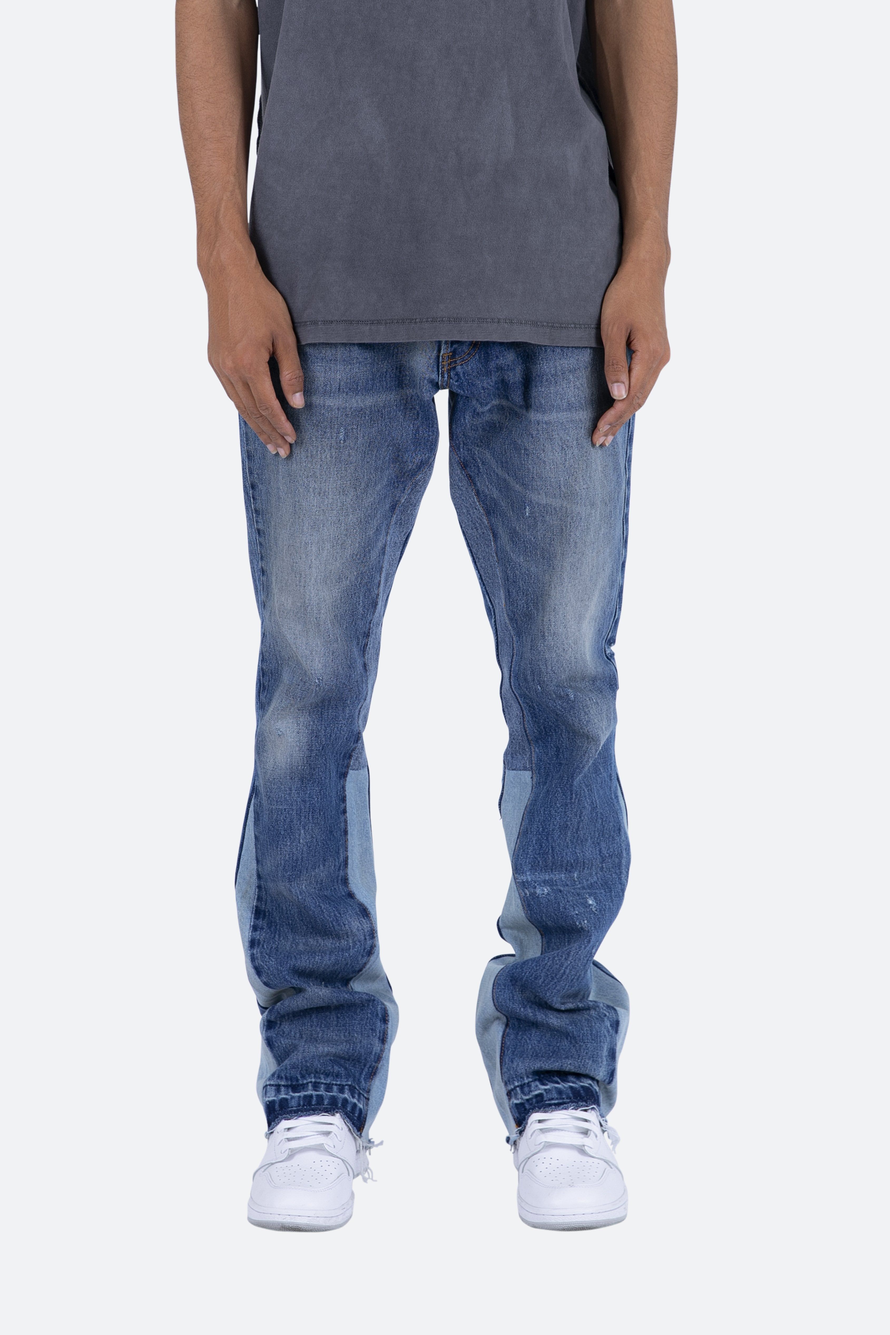 B133 Flare Denim - Blue sold by MNML product image thumbnail 3
