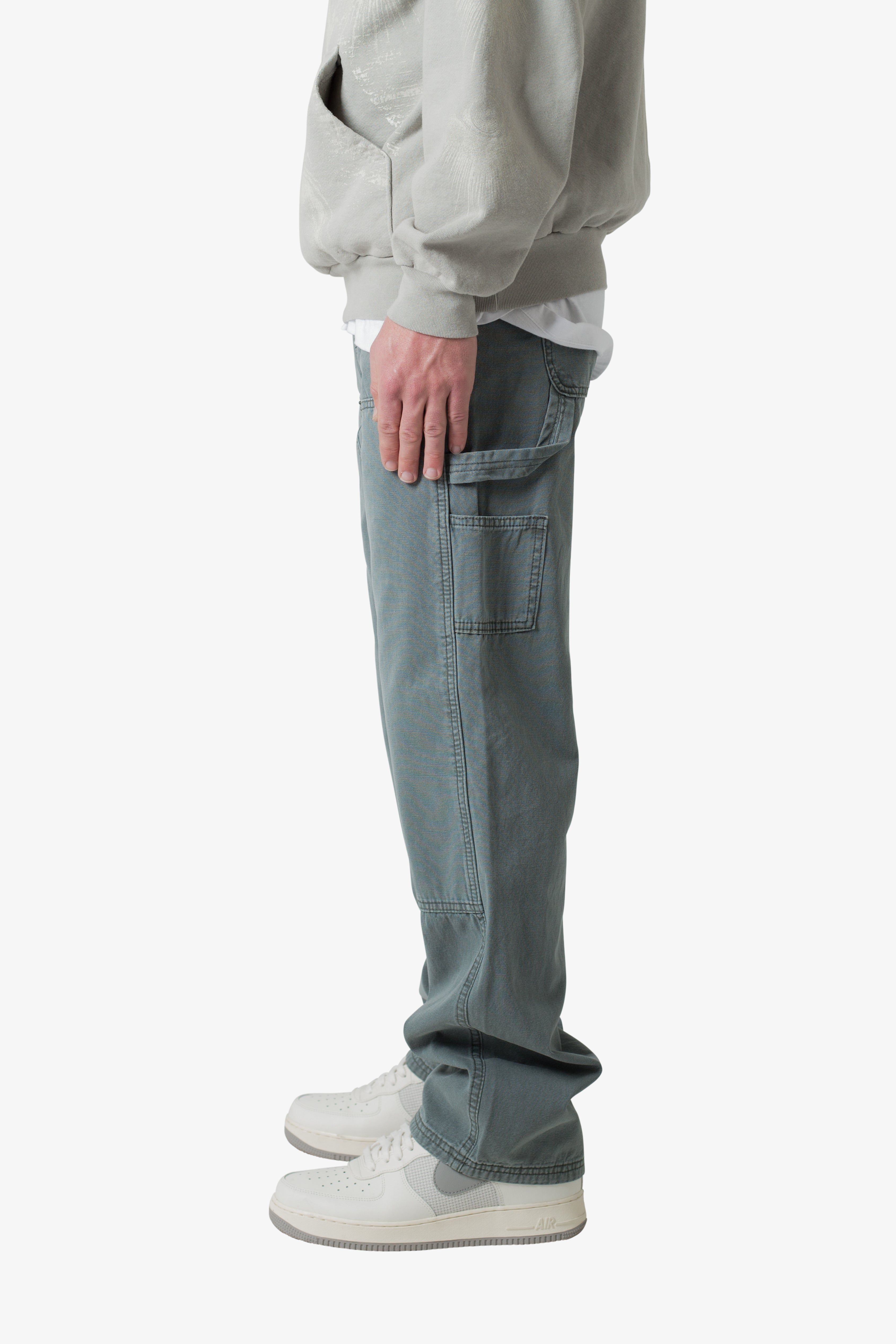 Utility Work Pants - Blue sold by MNML product image thumbnail 4
