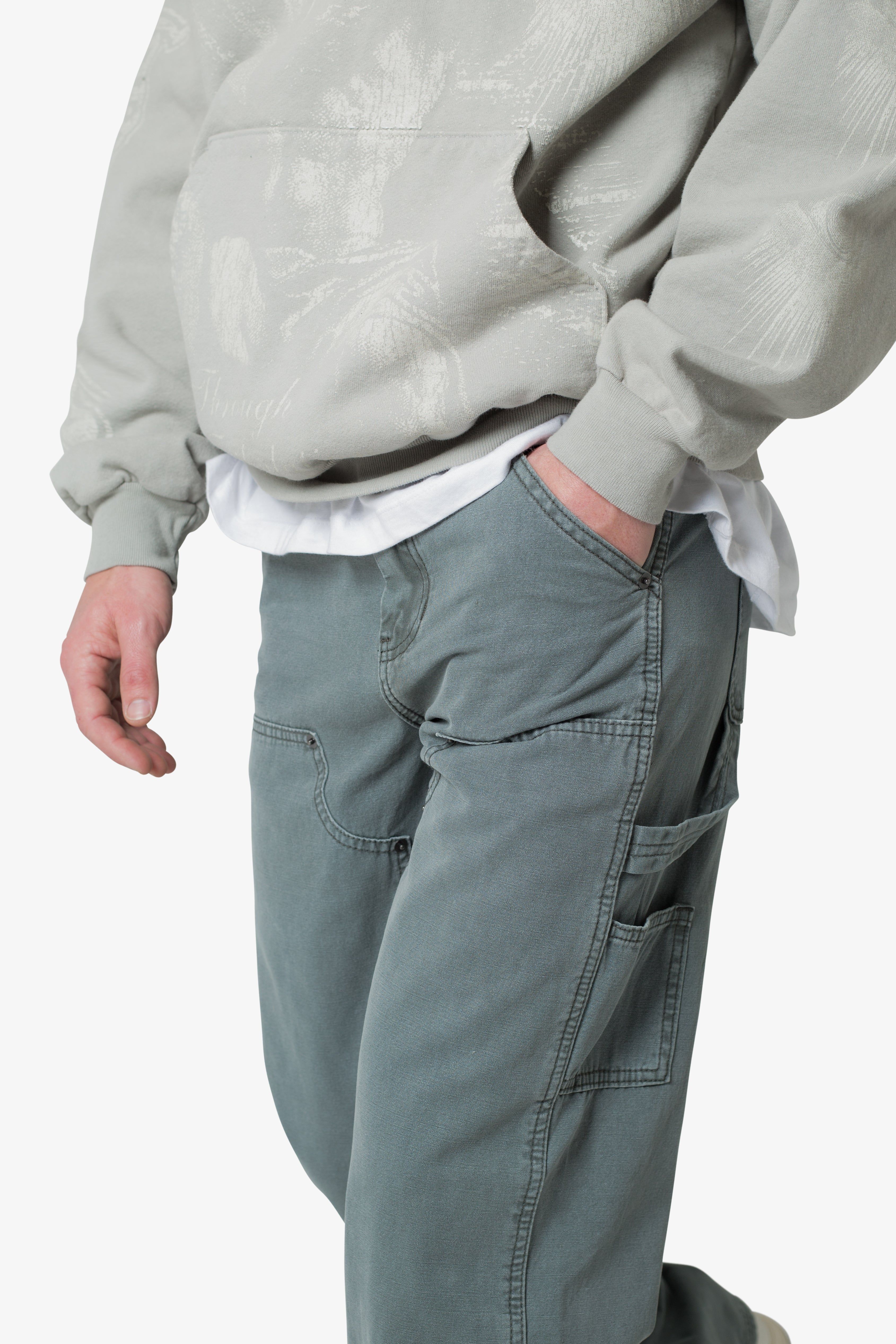 Utility Work Pants - Blue sold by MNML product image thumbnail 7