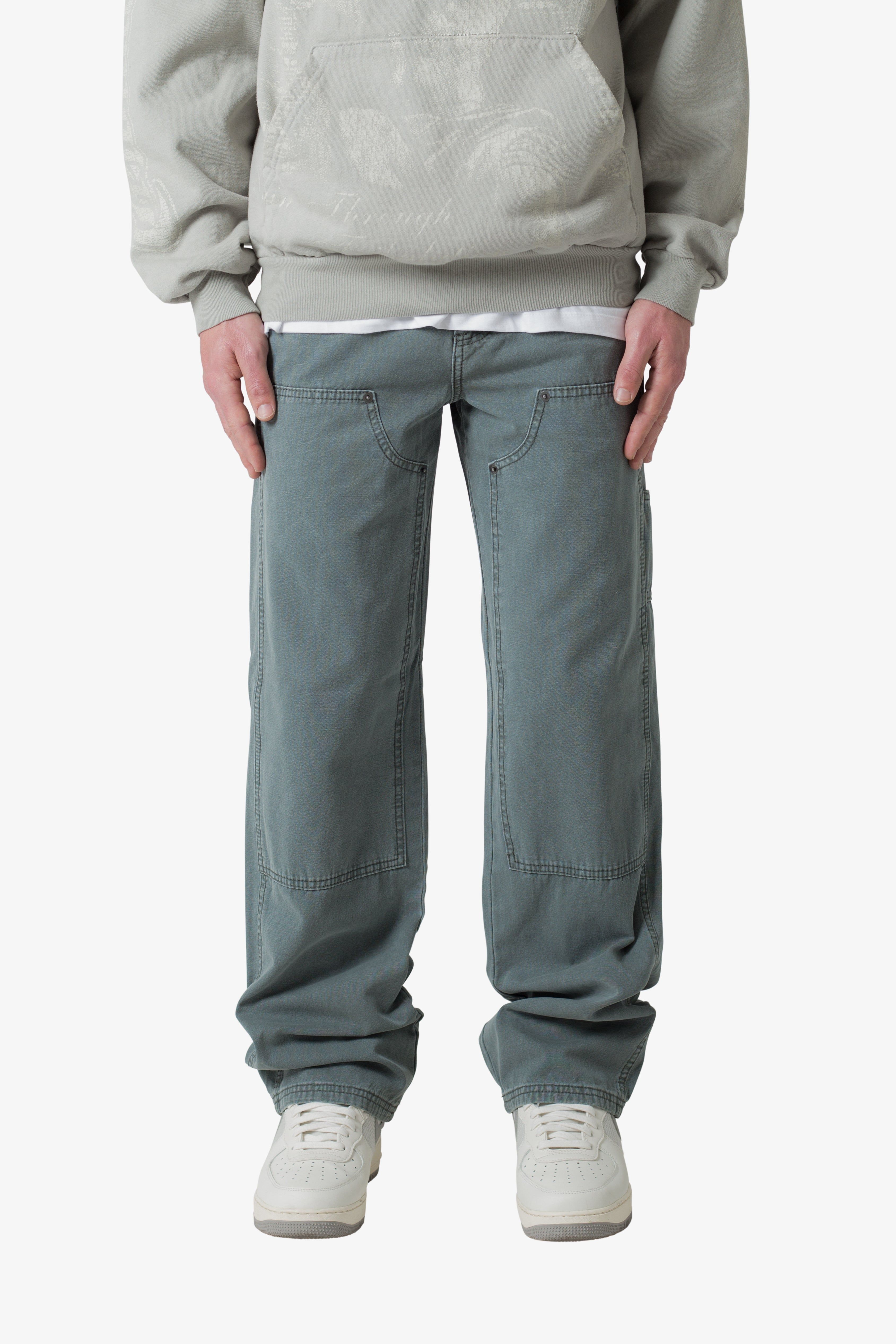Utility Work Pants - Blue sold by MNML