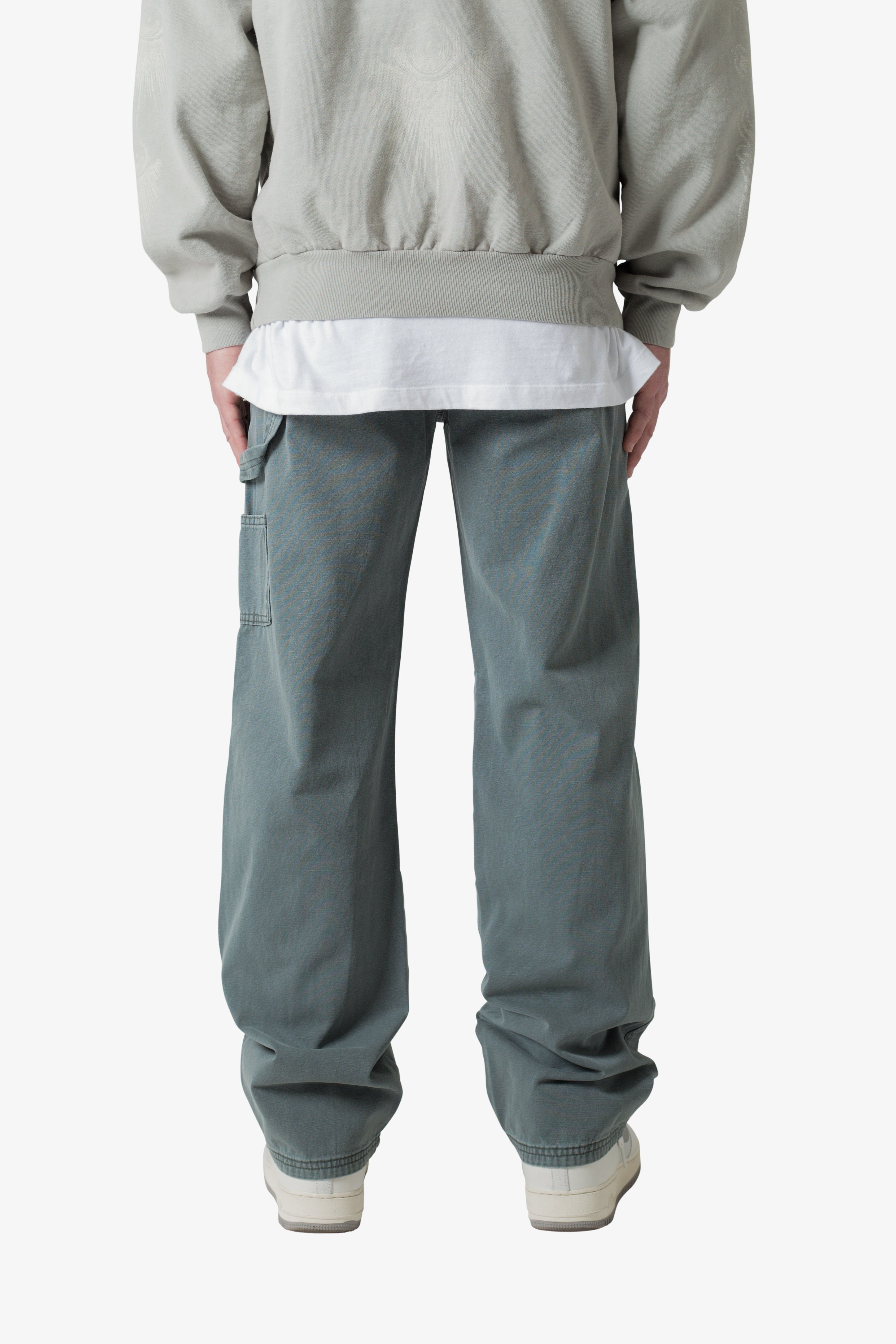 Utility Work Pants - Blue sold by MNML product image thumbnail 5