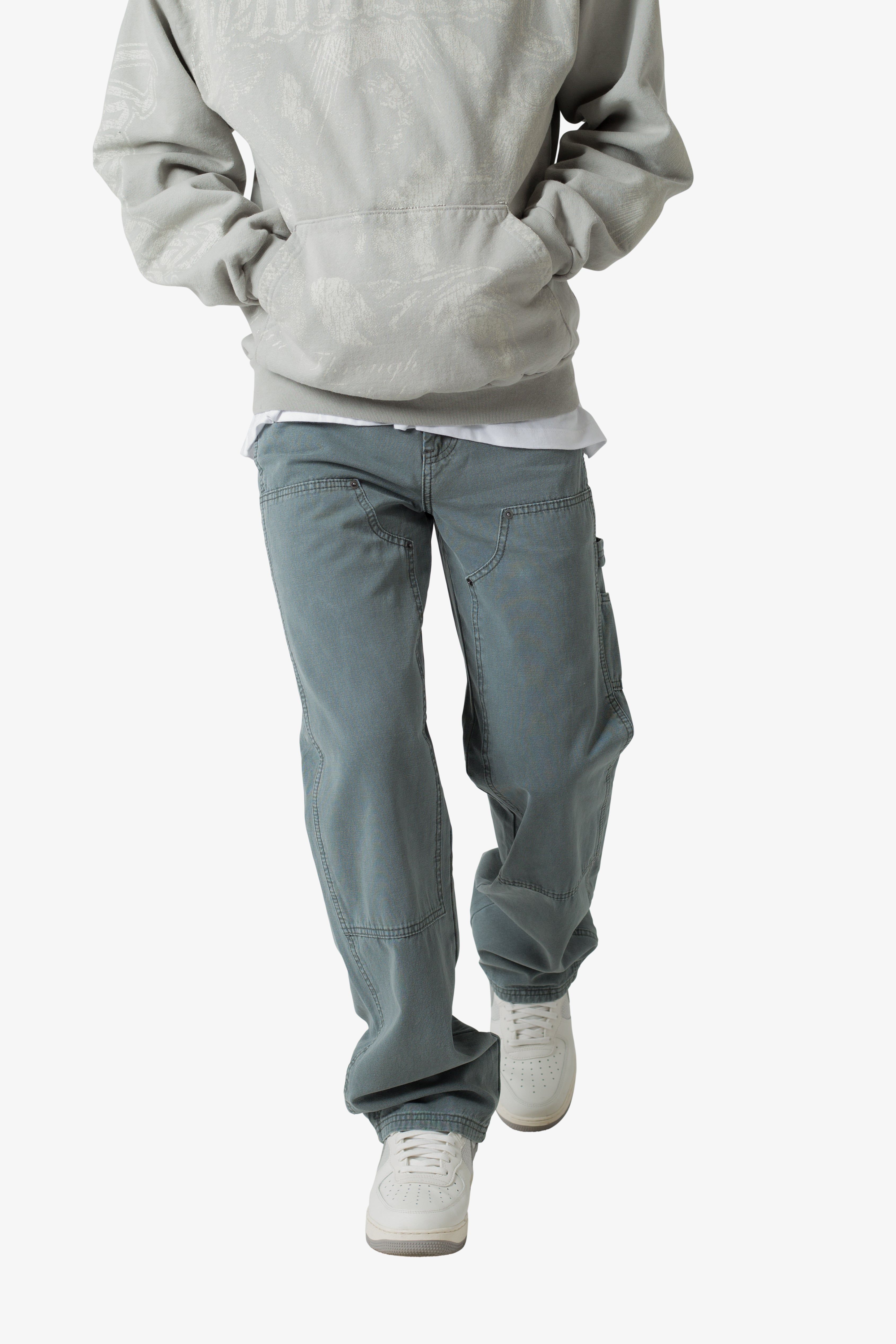 Utility Work Pants - Blue sold by MNML product image thumbnail 6