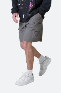 Nylon Side Cargo Shorts - Grey sold by MNML