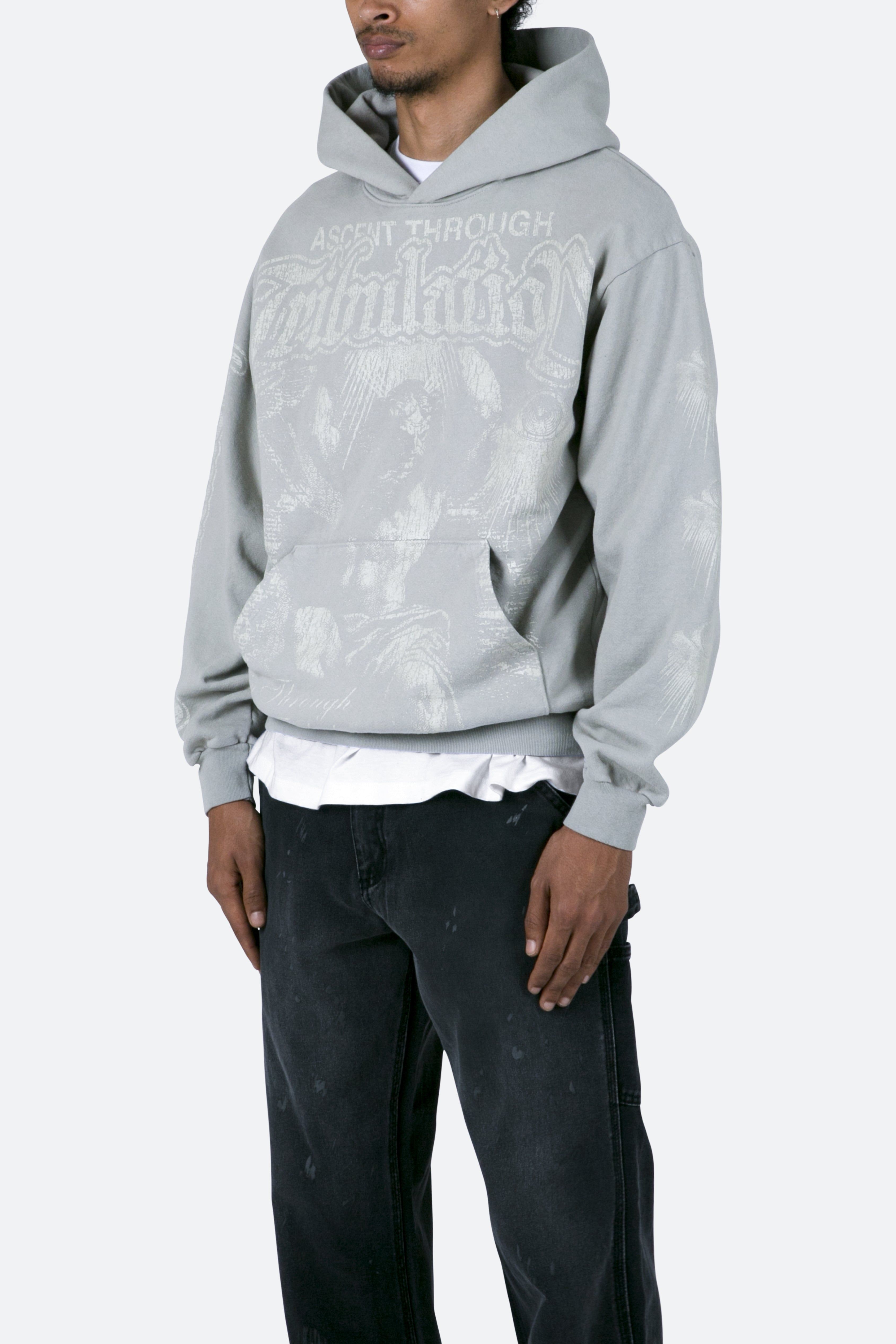 Tribulation Hoodie - Light Blue sold by MNML product image thumbnail 5