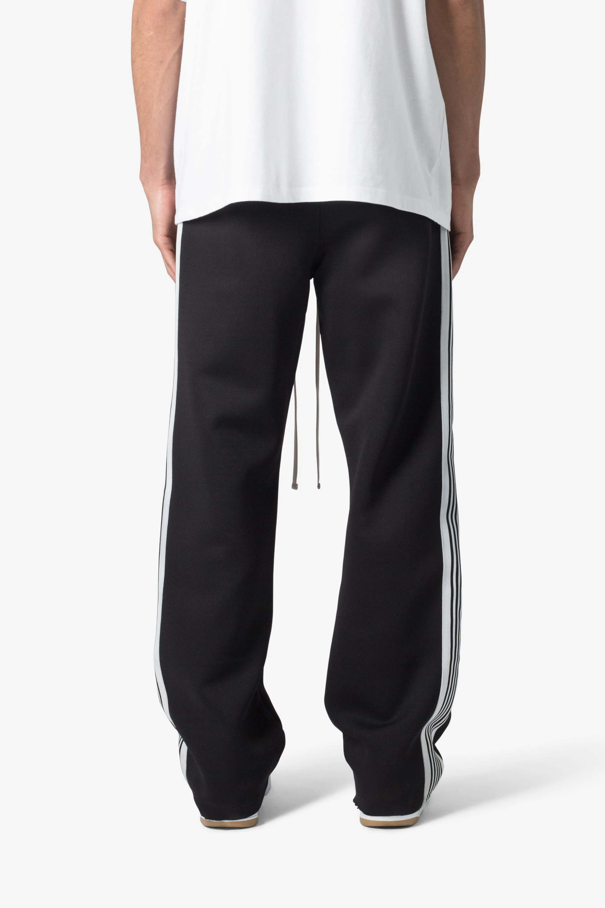 Tricot Side Stripe Pants - Black sold by MNML product image thumbnail 5