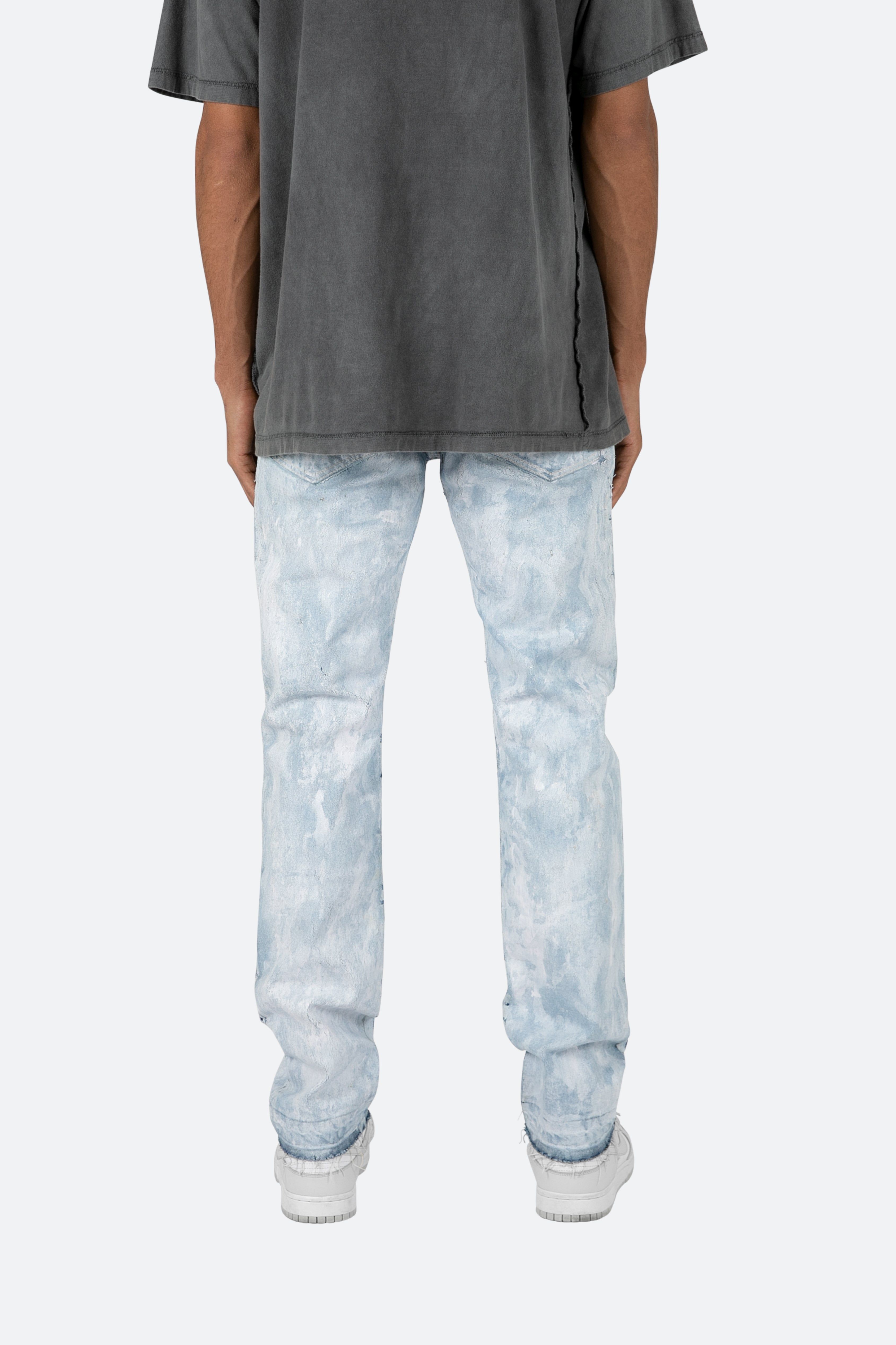 M358 Painted Slim Denim - Blue/White sold by MNML product image thumbnail 5