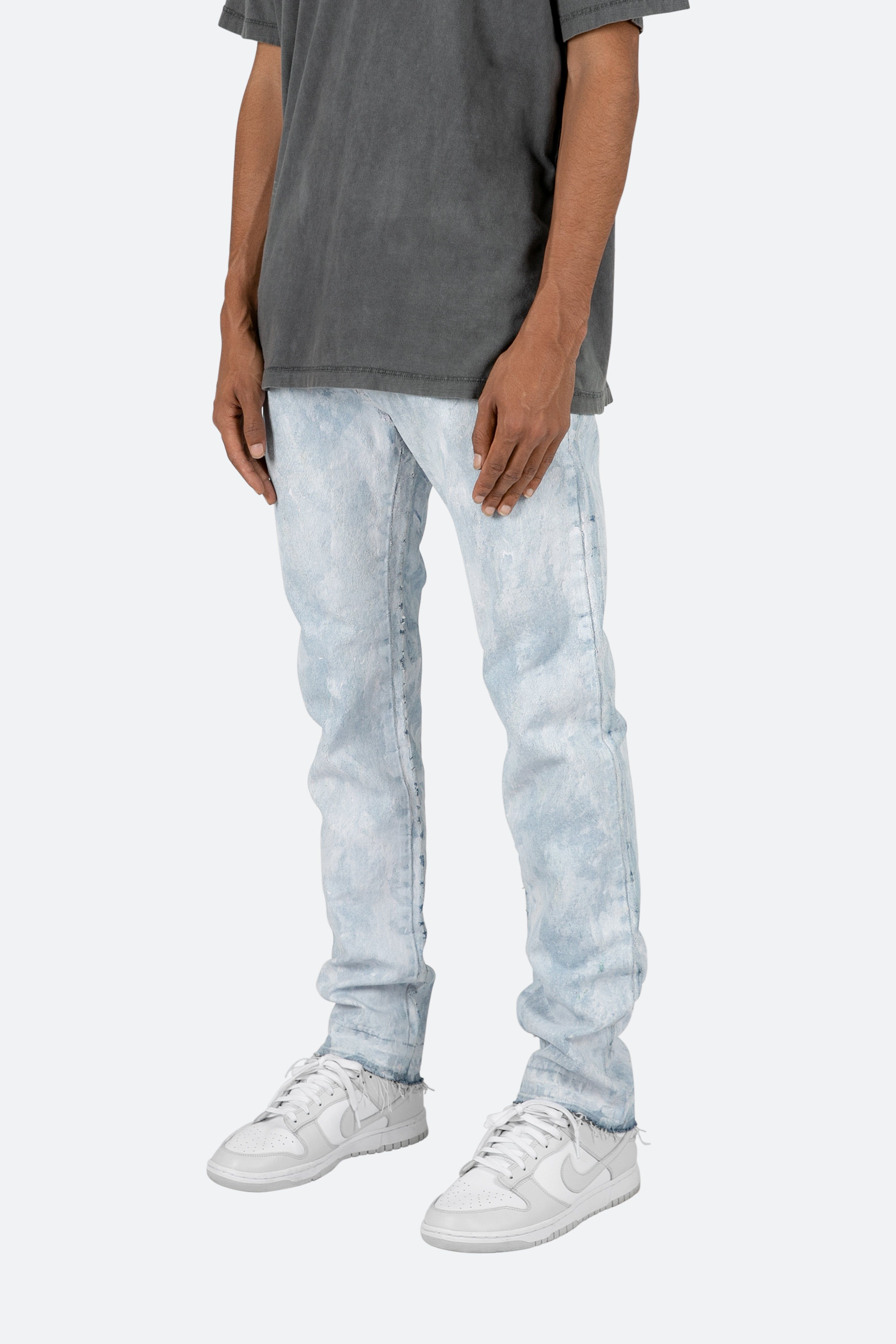 M358 Painted Slim Denim - Blue/White sold by MNML product image thumbnail 3