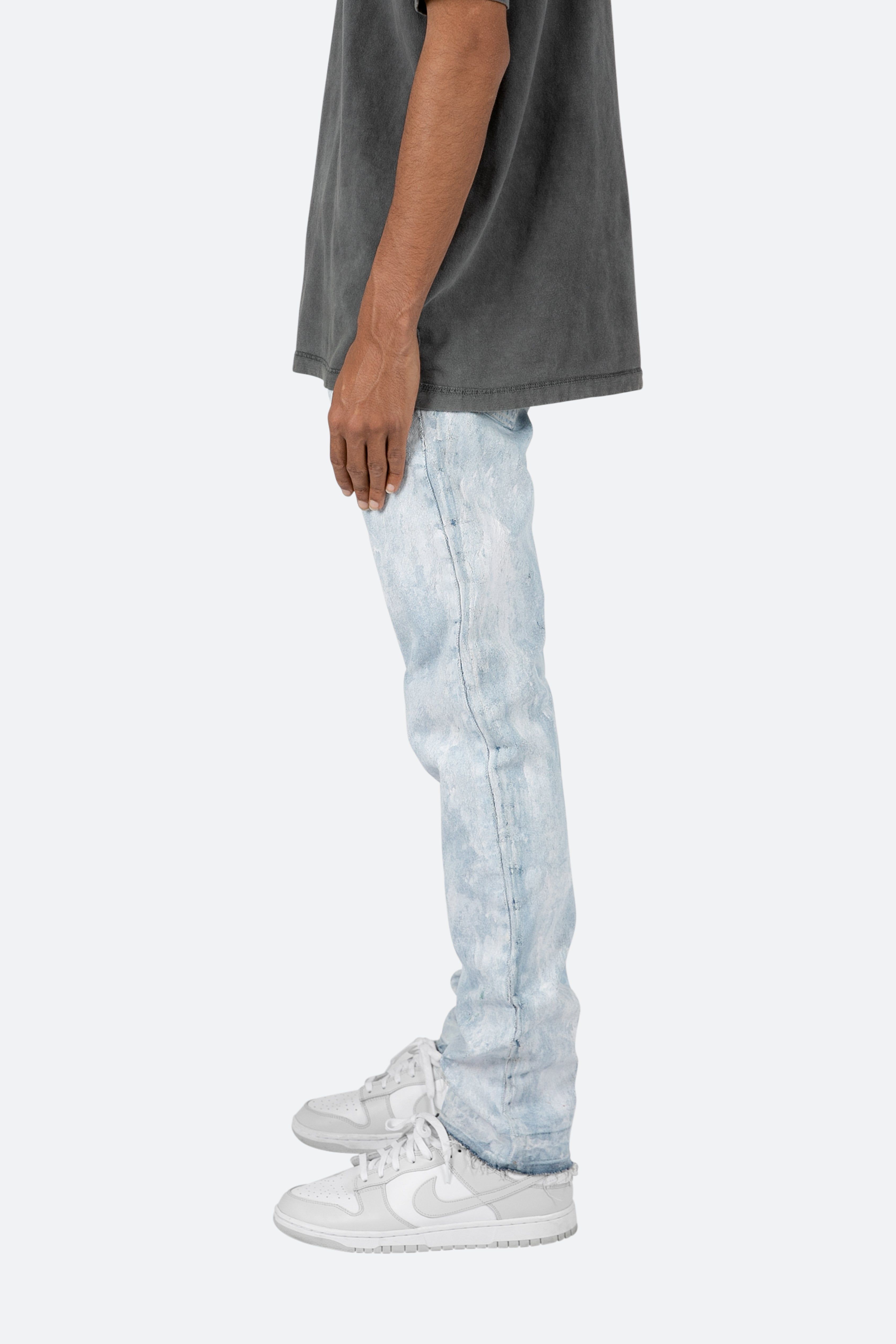M358 Painted Slim Denim - Blue/White sold by MNML product image thumbnail 4