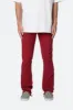 Twill Slim Stacked Pants - Burgundy sold by MNML