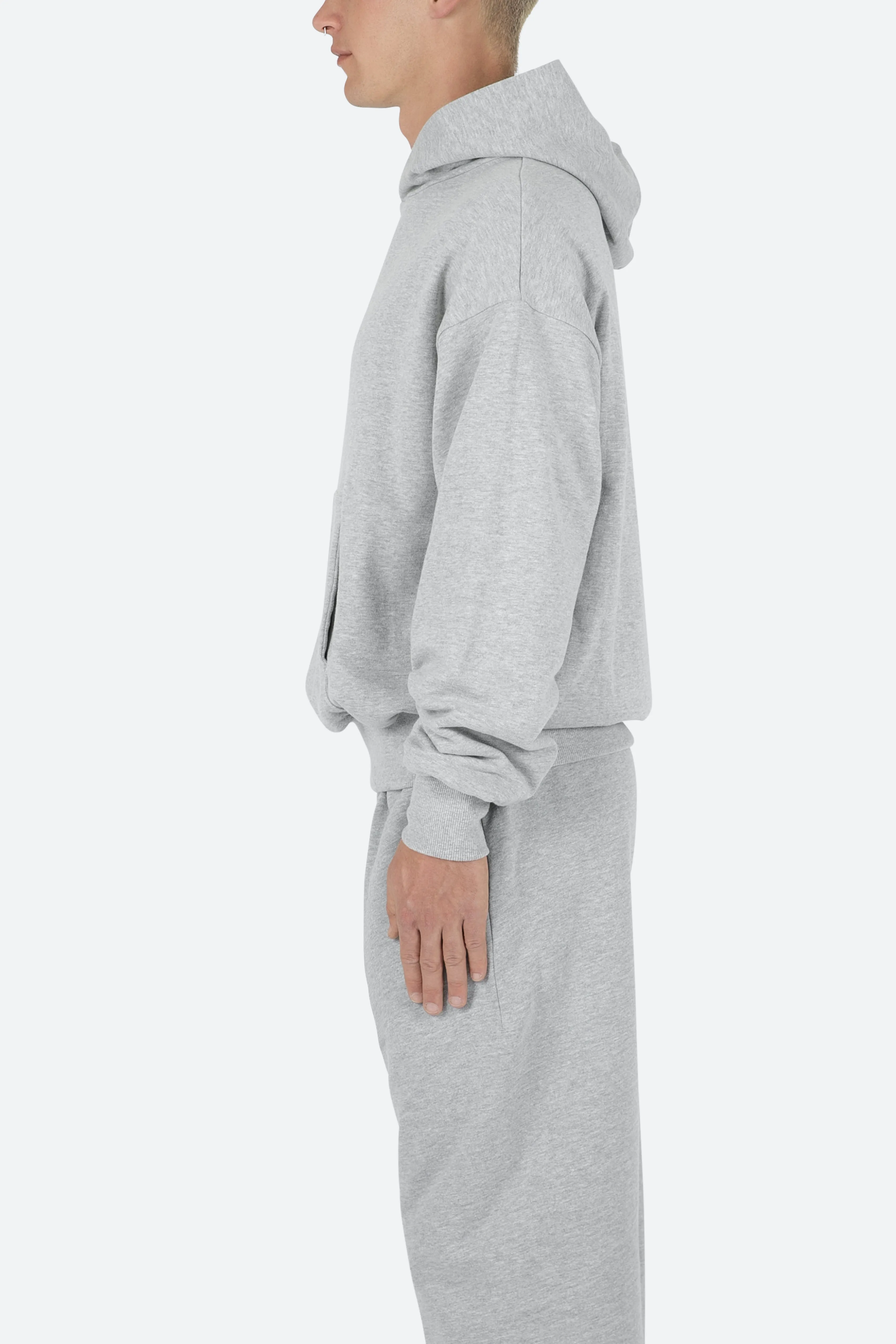 Double Layer Hoodie - Grey sold by MNML product image thumbnail 5