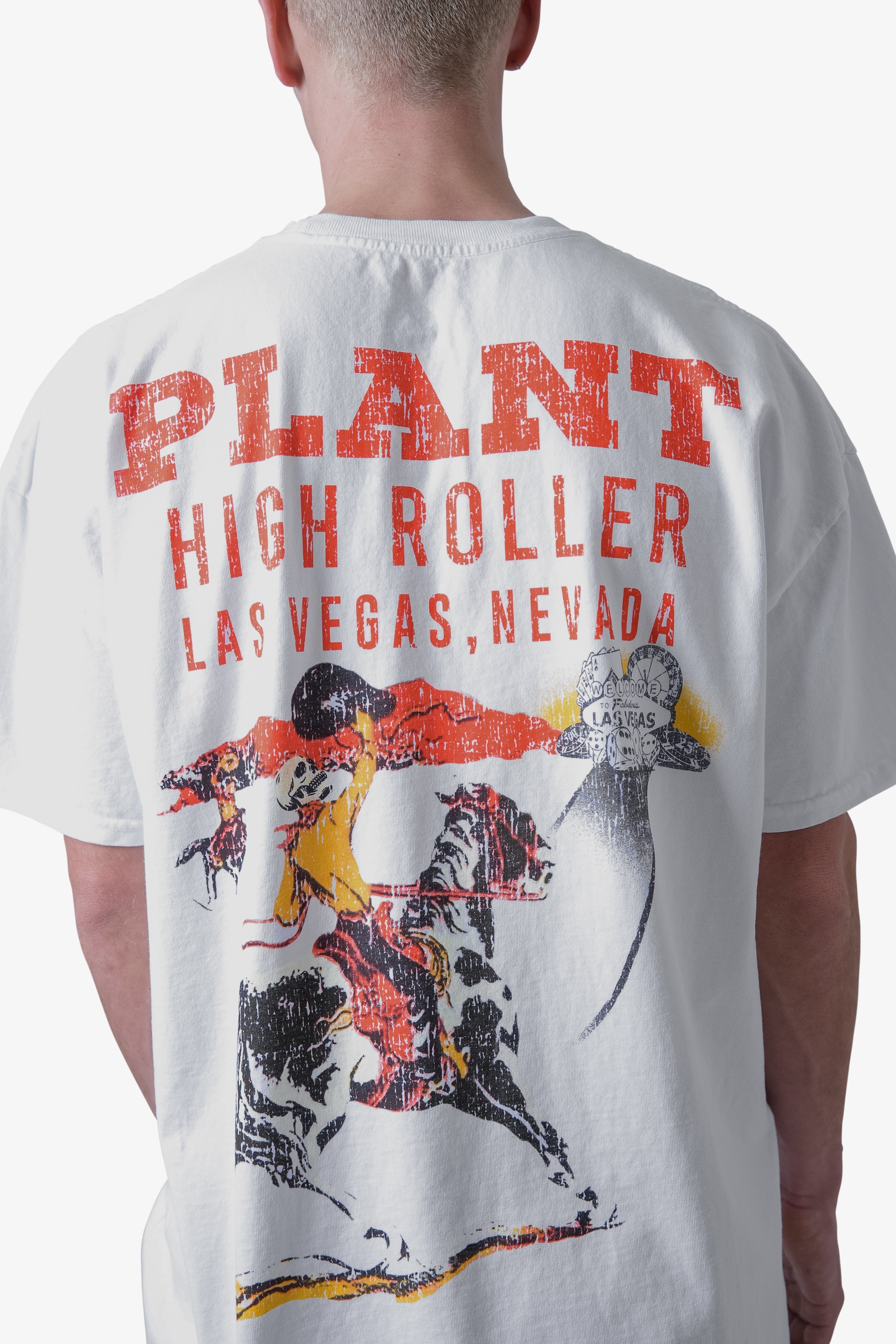 Vegas Tee - White sold by MNML product image thumbnail 2