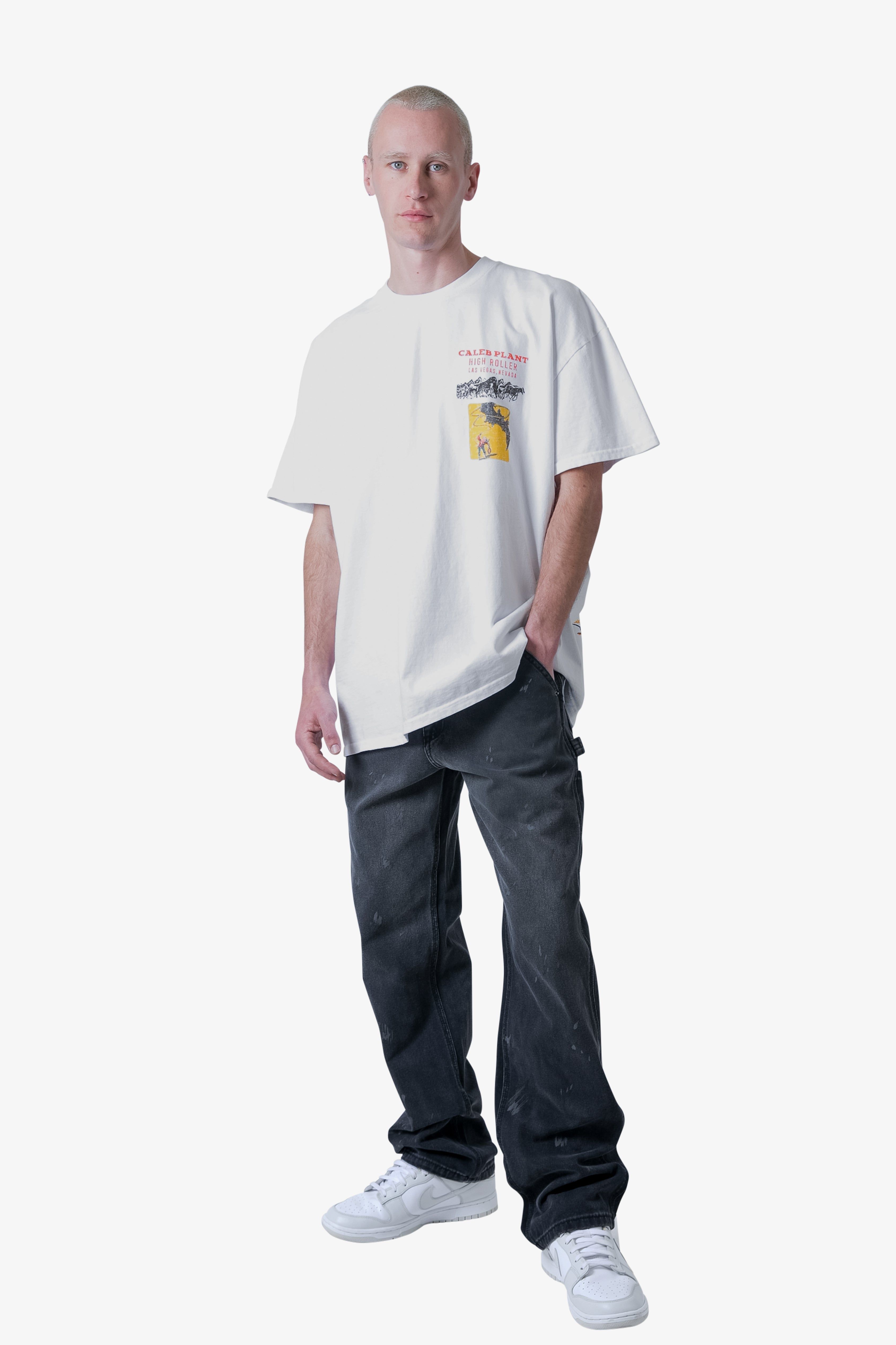 Vegas Tee - White sold by MNML product image thumbnail 8