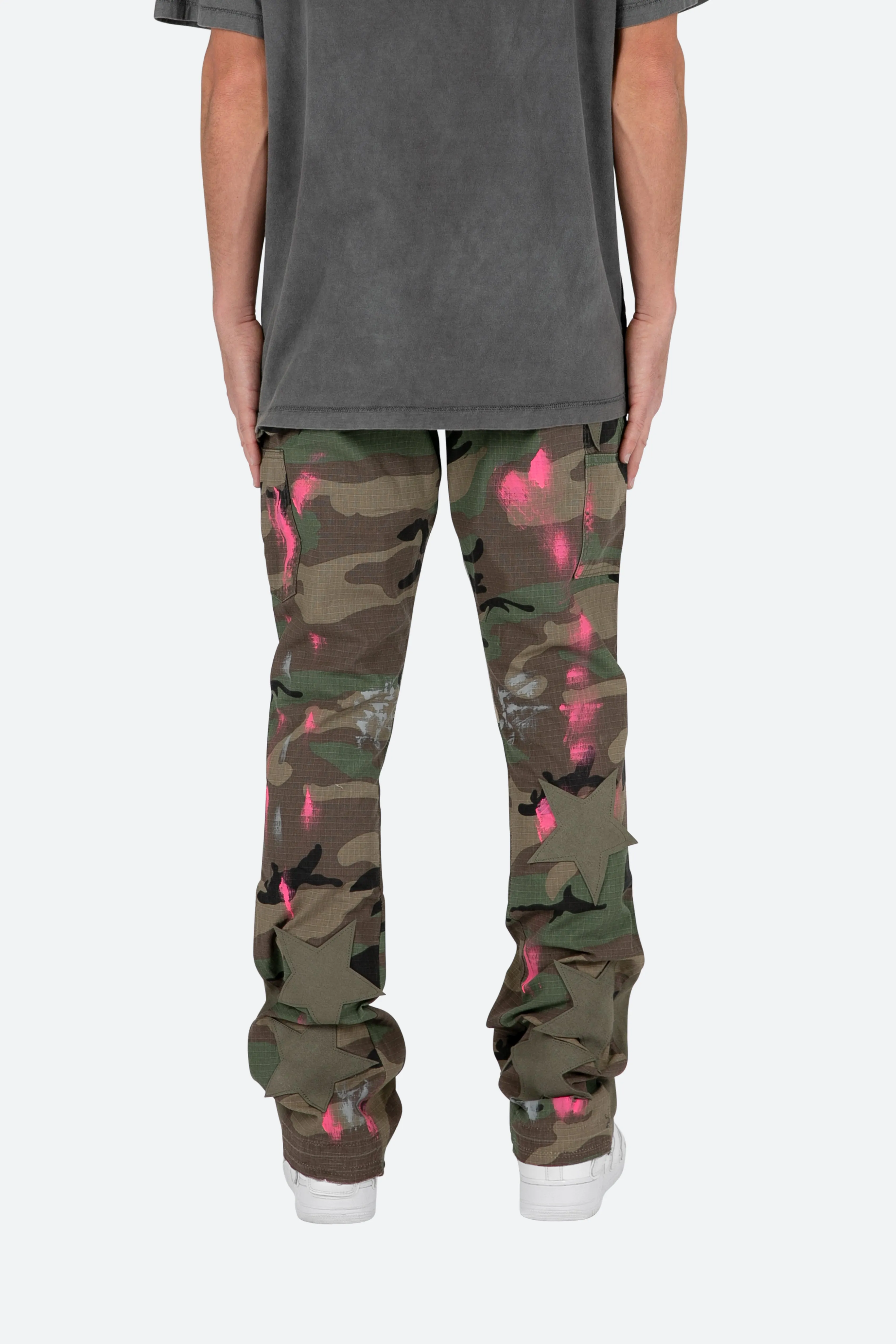 B439 Star Flare Denim - Camo sold by MNML product image thumbnail 5