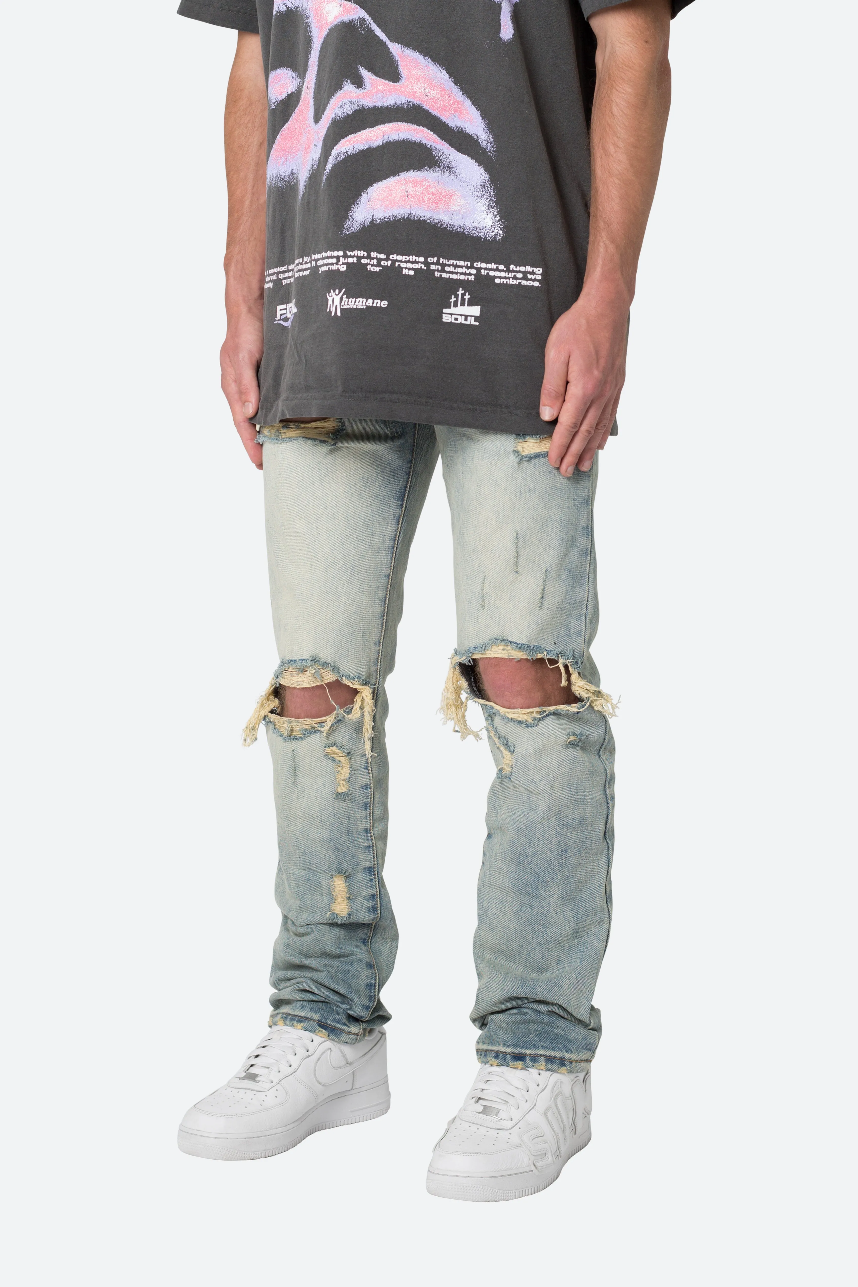 D544 Straight Denim - Vintage Blue sold by MNML product image thumbnail 3