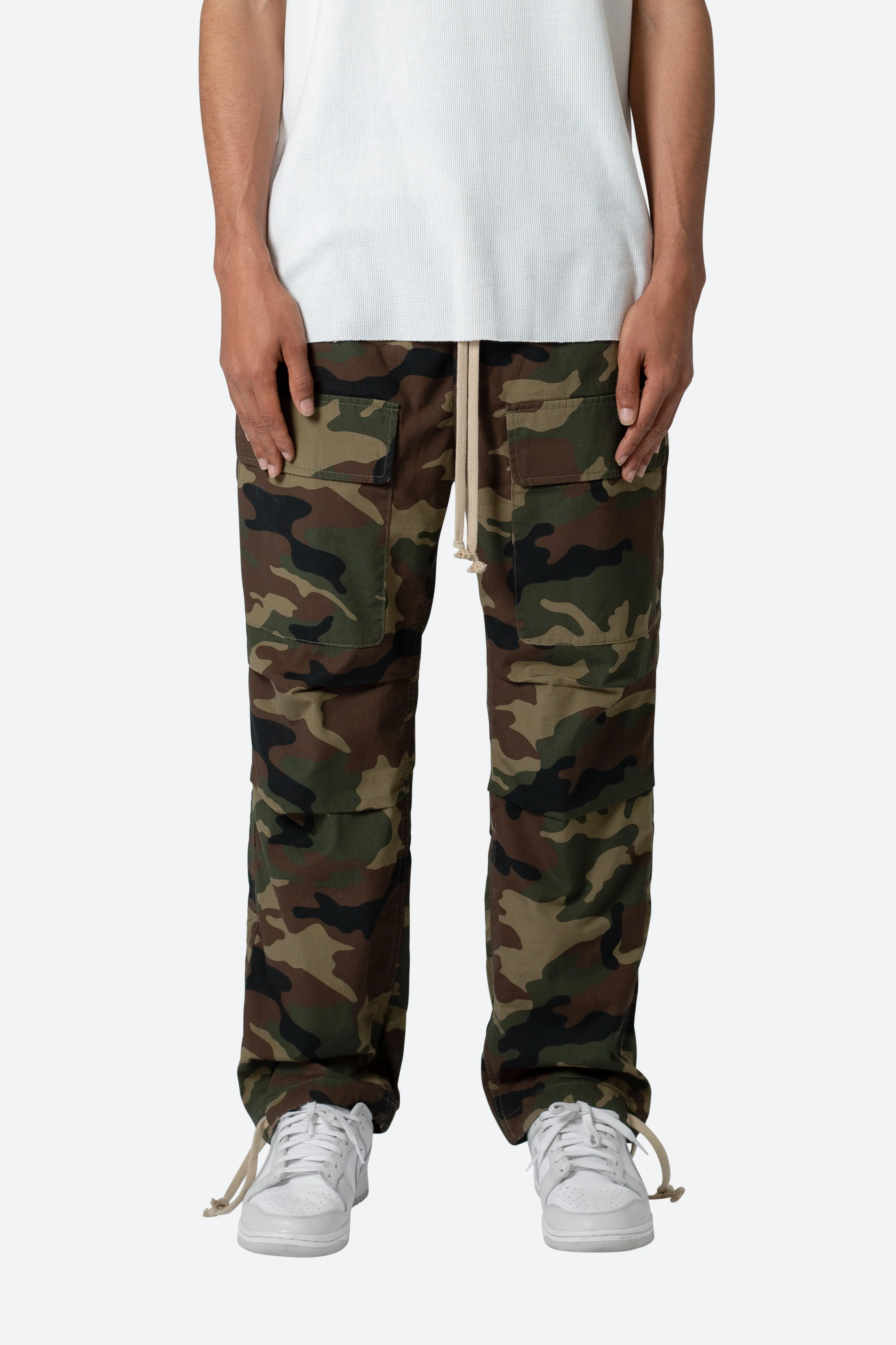 Camo Utility Cargo Pants - Camo sold by MNML product image thumbnail 2