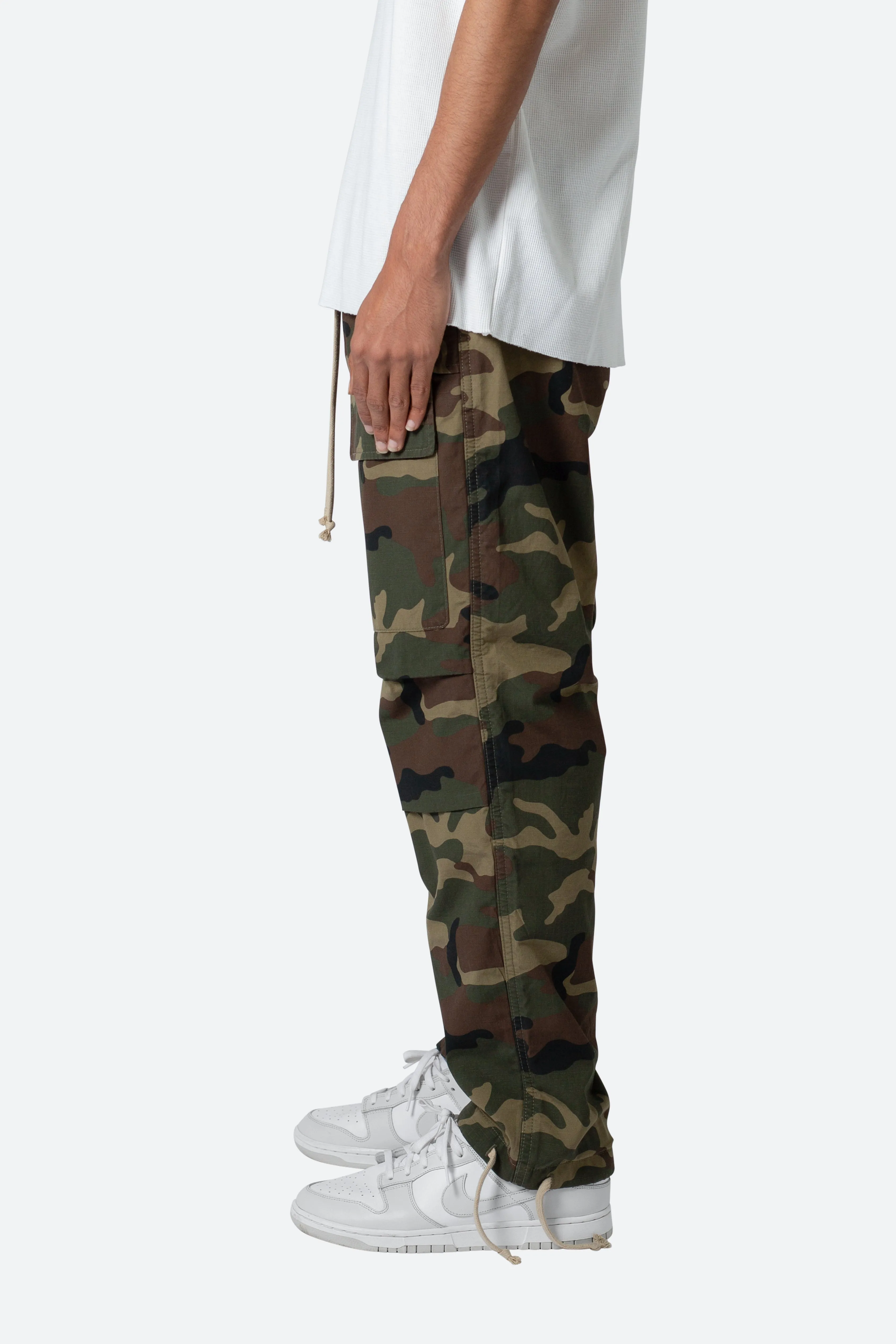 Camo Utility Cargo Pants - Camo sold by MNML product image thumbnail 4