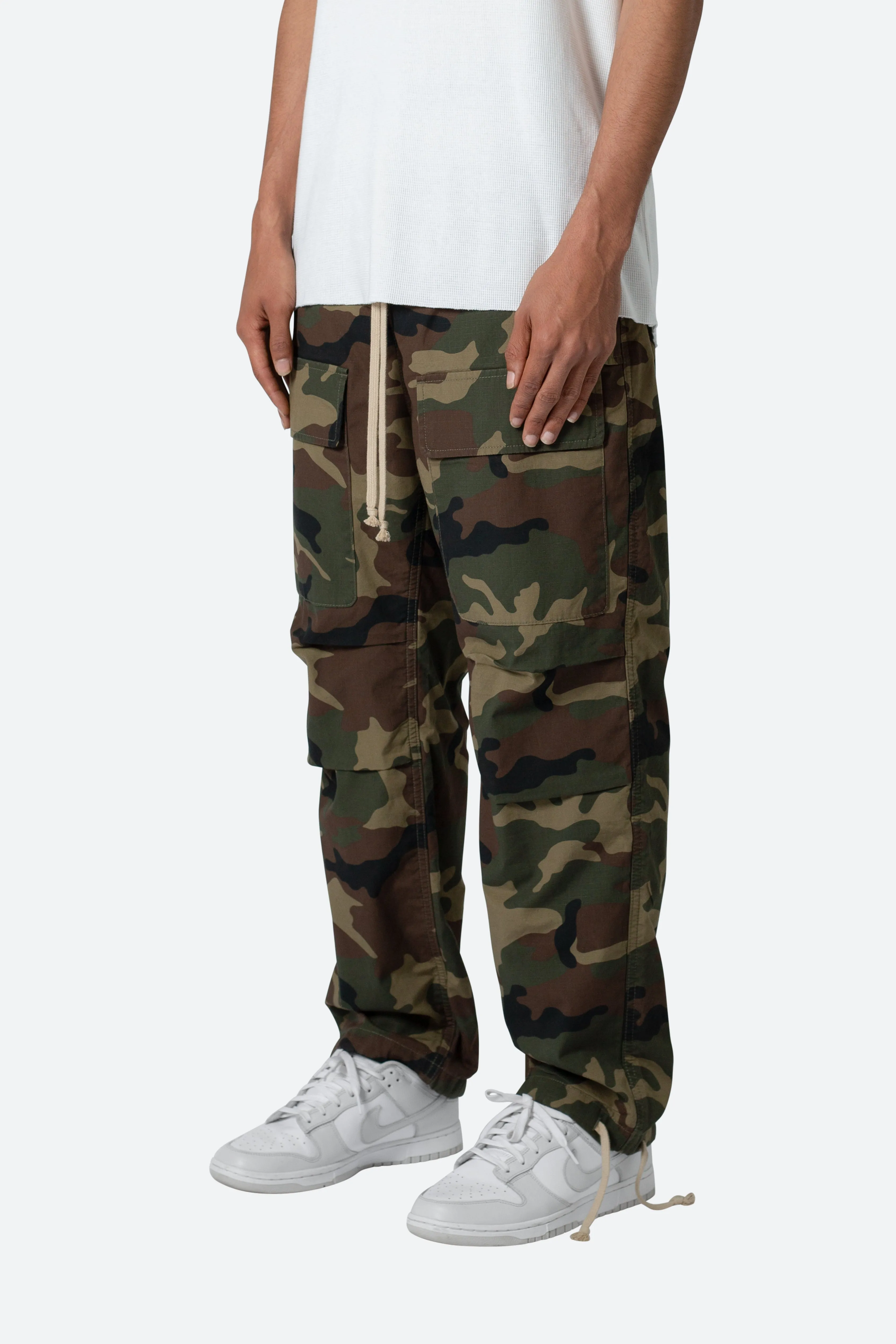 Camo Utility Cargo Pants - Camo sold by MNML product image thumbnail 3