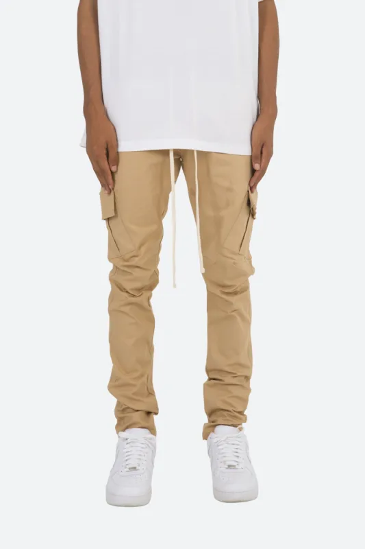 Cargo Drawcord II Pants - Khaki sold by MNML