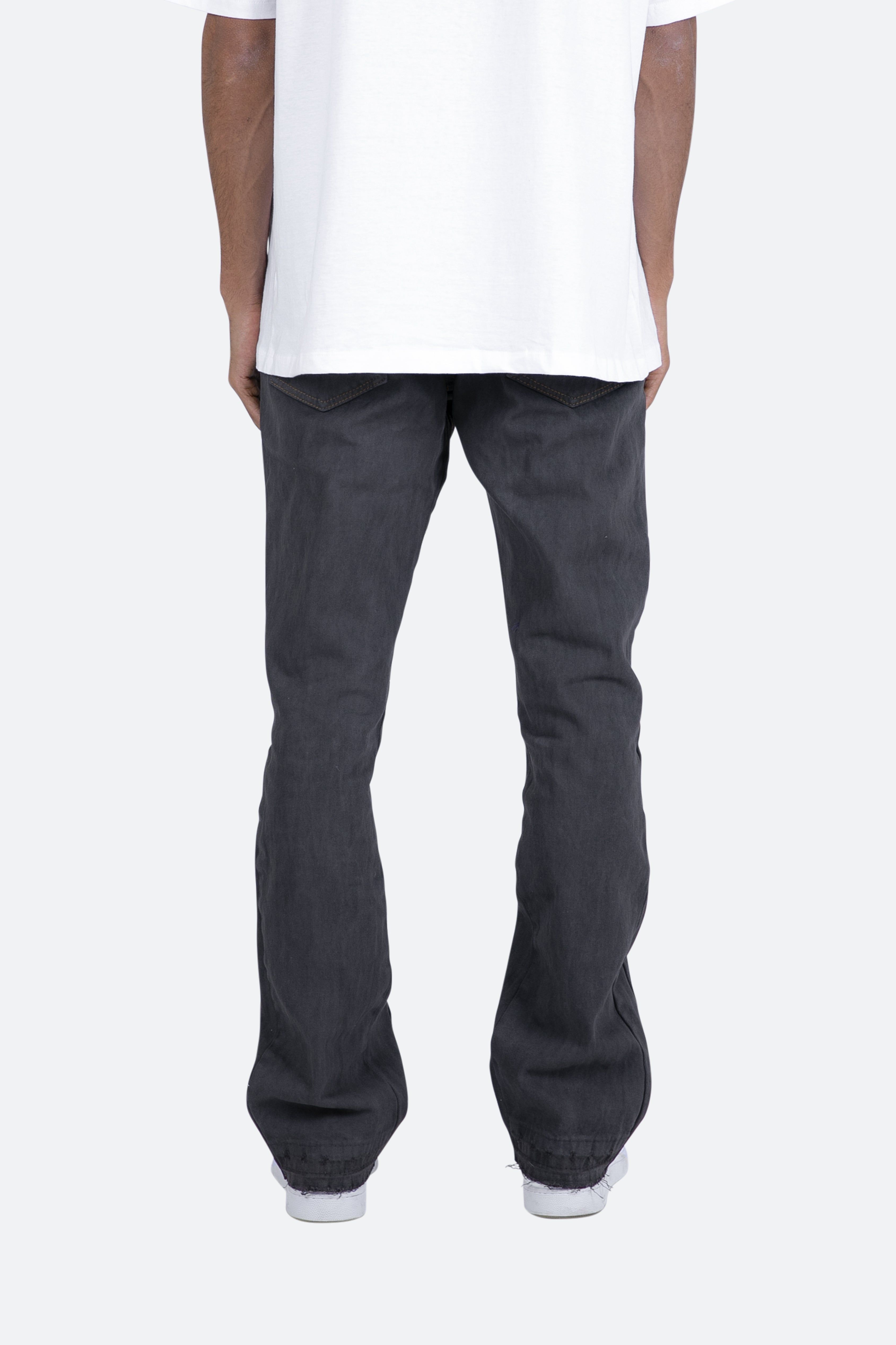 B411 Flare Denim - Black sold by MNML product image thumbnail 6