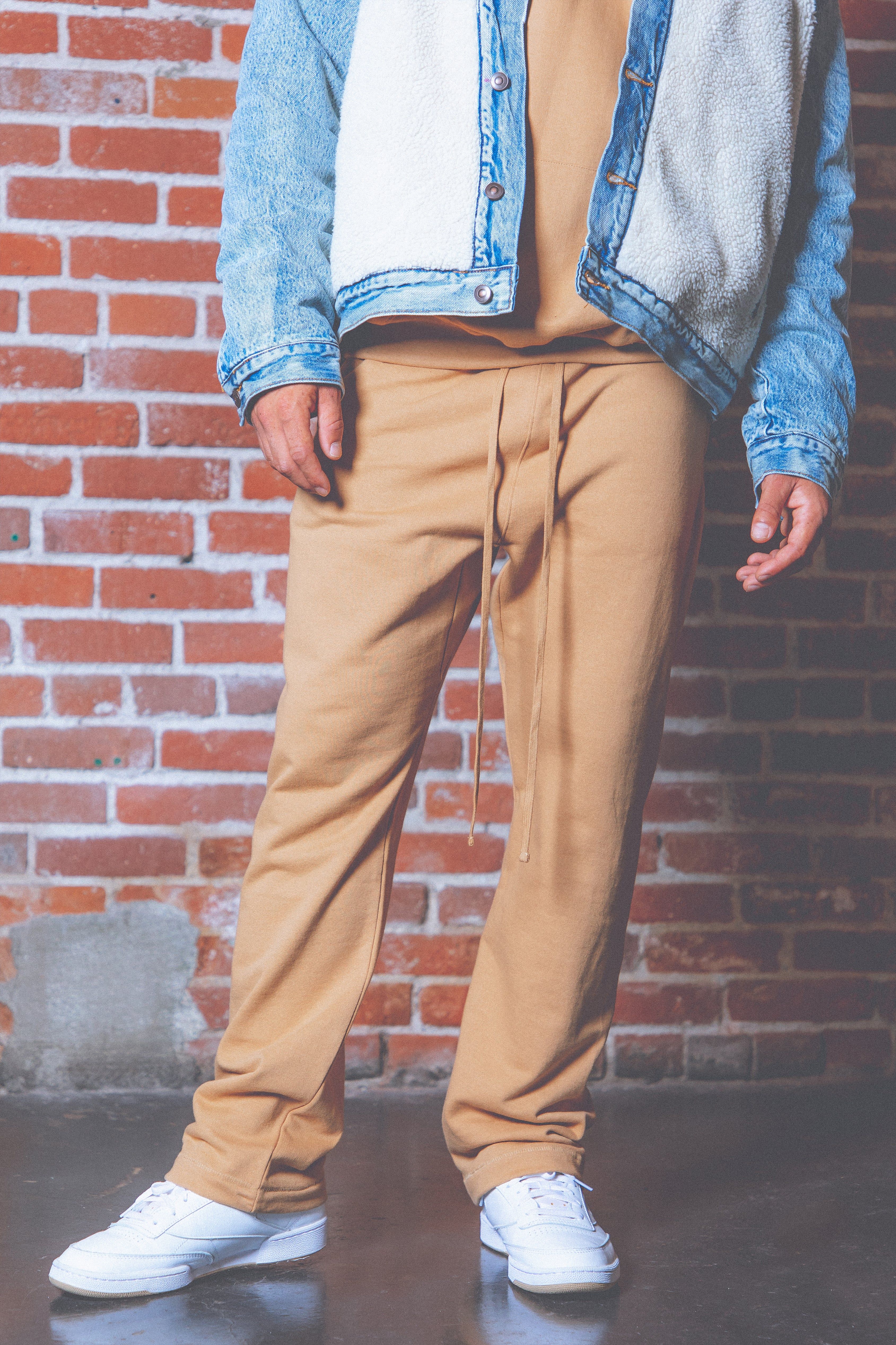 Relaxed Every Day Sweatpants - Khaki sold by MNML product image thumbnail 2