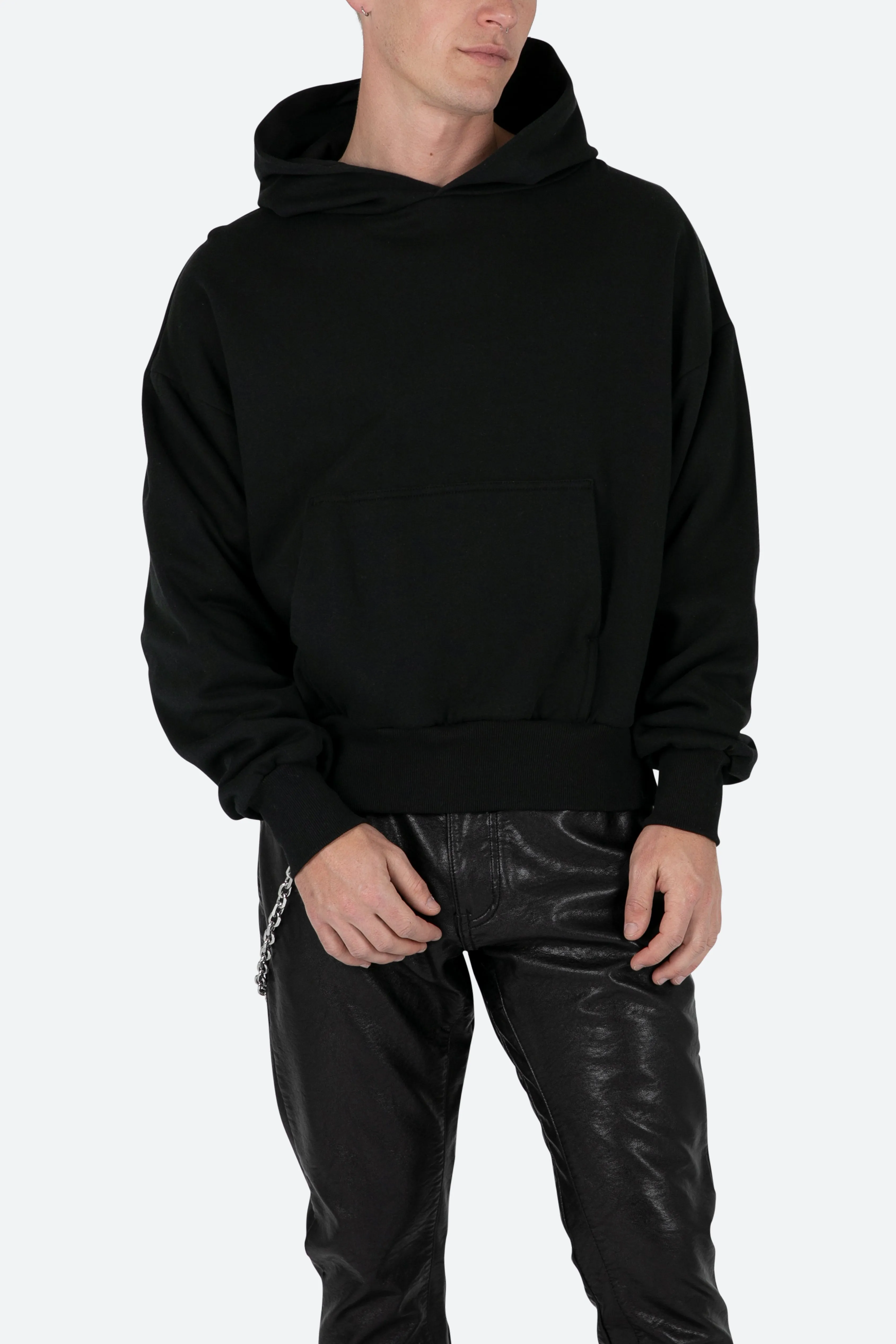Double Layer Hoodie - Black sold by MNML product image thumbnail 2