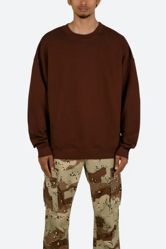Every Day Crewneck - Brown sold by MNML