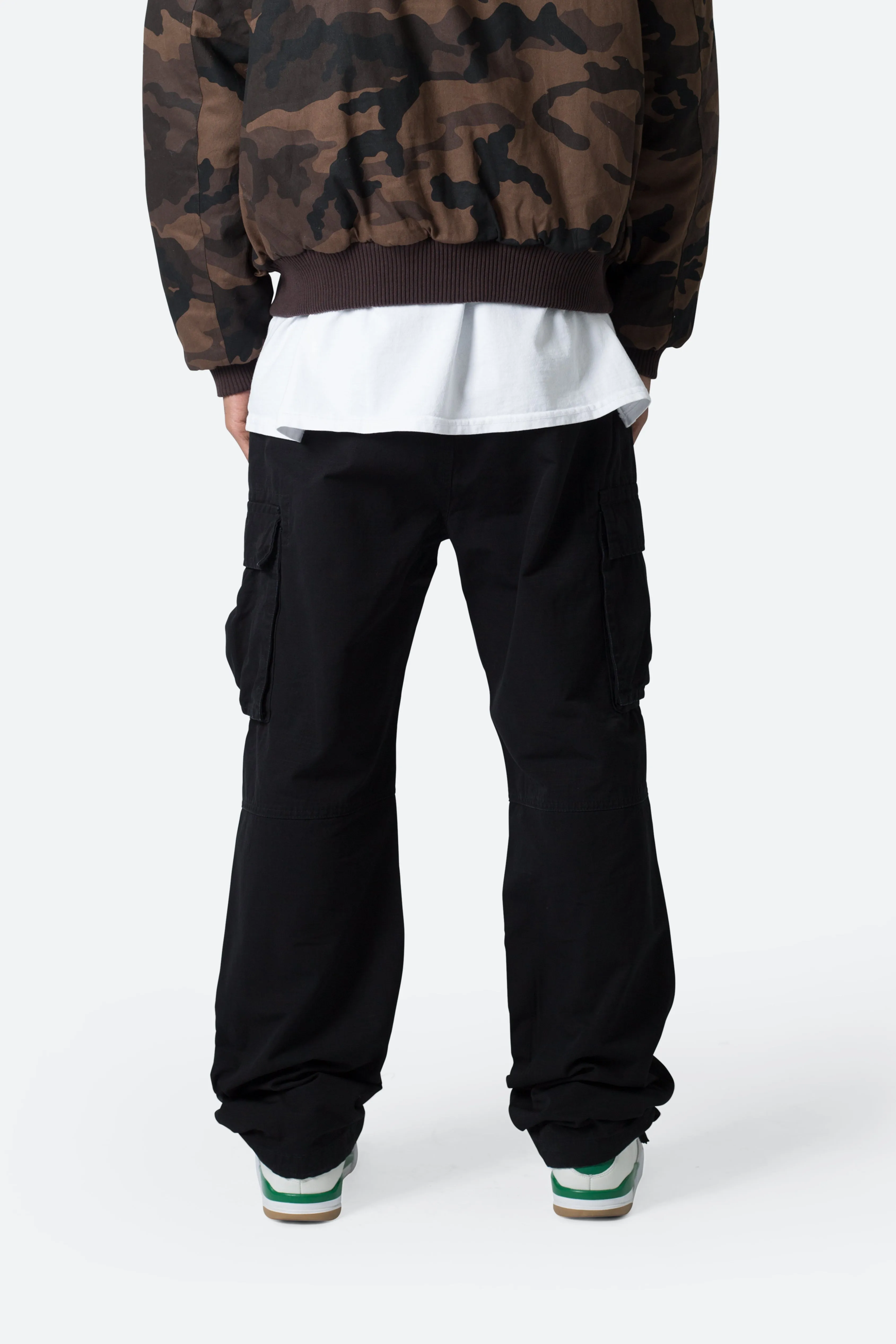 Ultra Baggy Vintage Cargo Pants - Black sold by MNML product image thumbnail 5