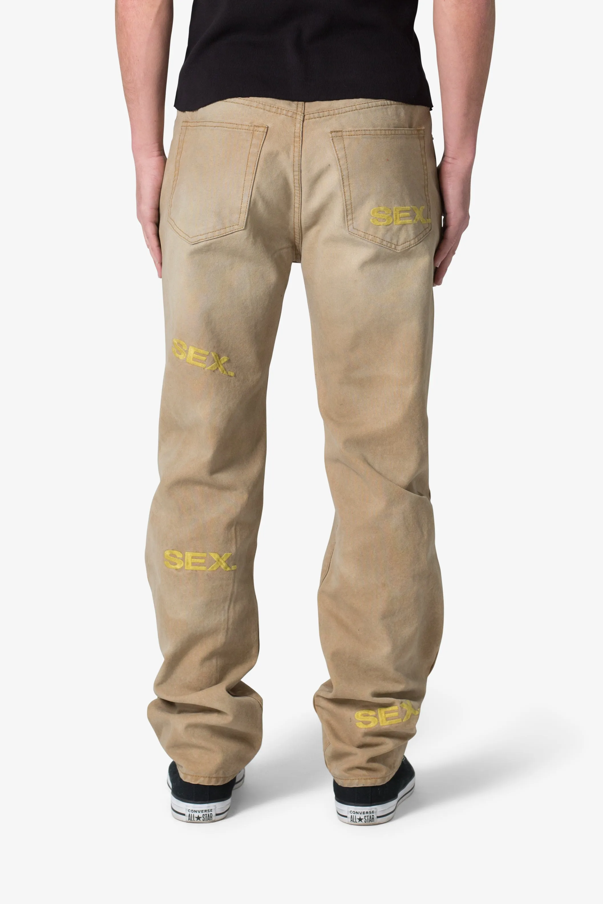 V591 Baggy Sex Denim - Khaki sold by MNML product image thumbnail 5