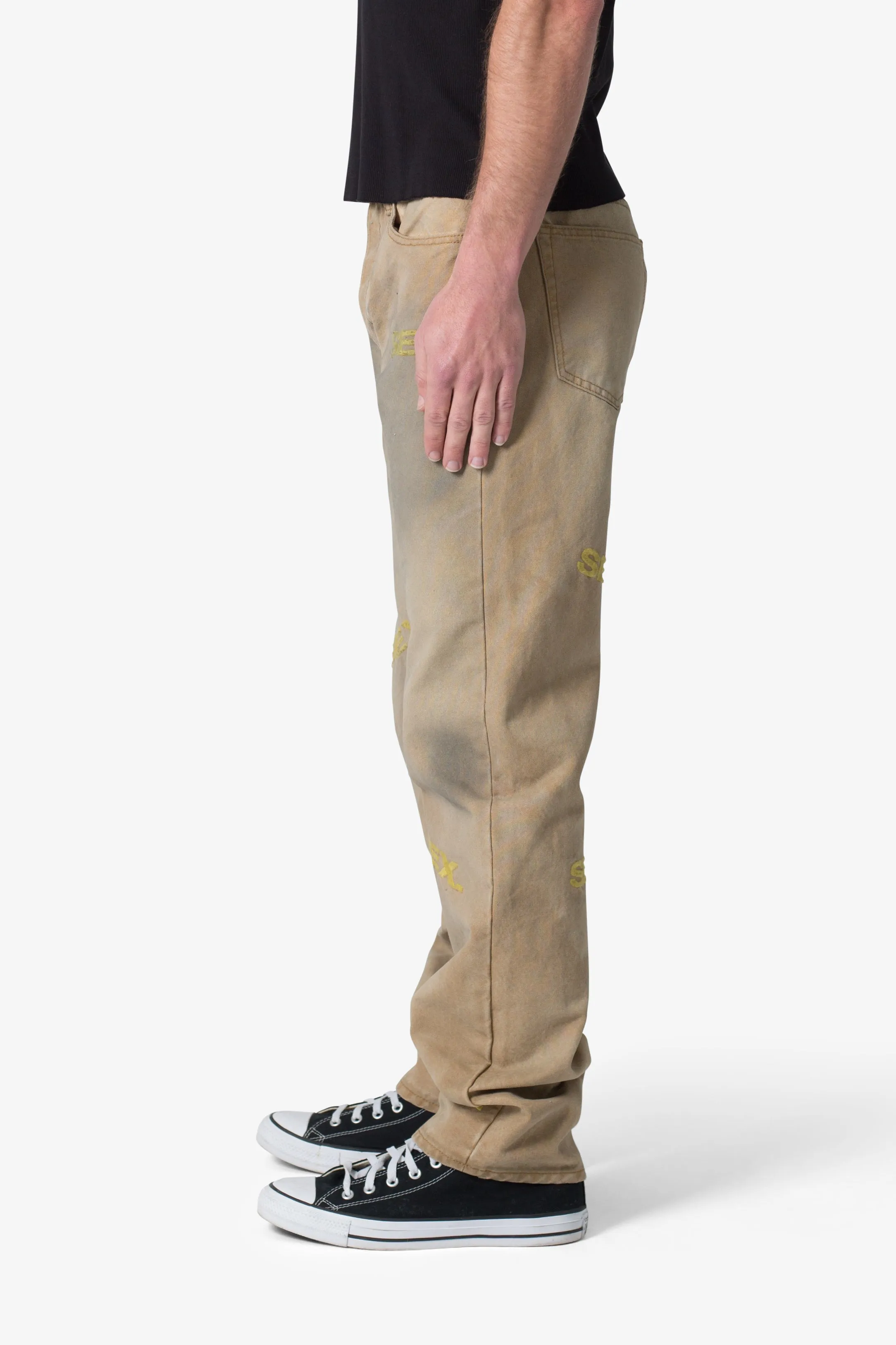 V591 Baggy Sex Denim - Khaki sold by MNML product image thumbnail 4