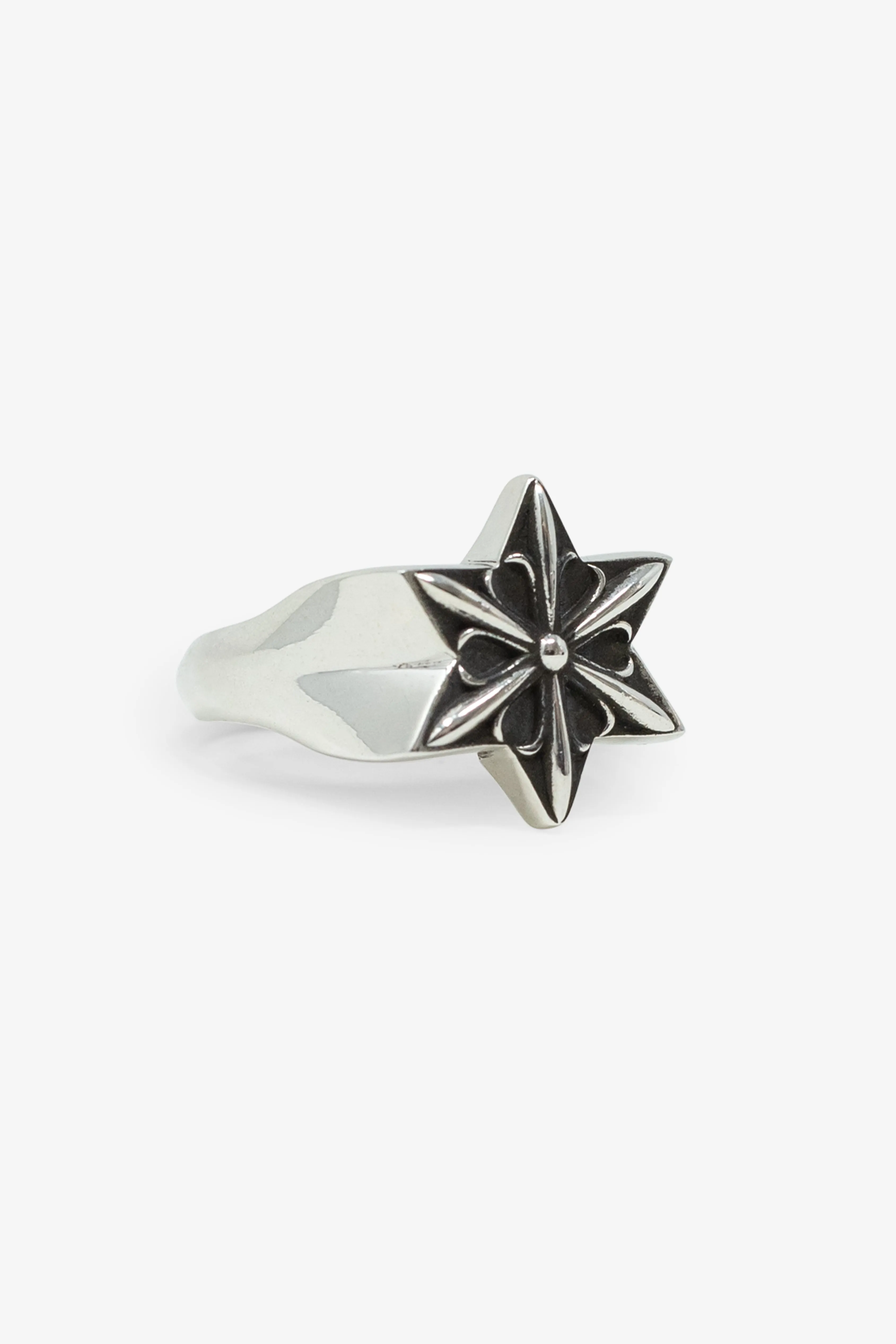 Gothic Star Sterling Silver Ring - SIlver sold by MNML product image thumbnail 3