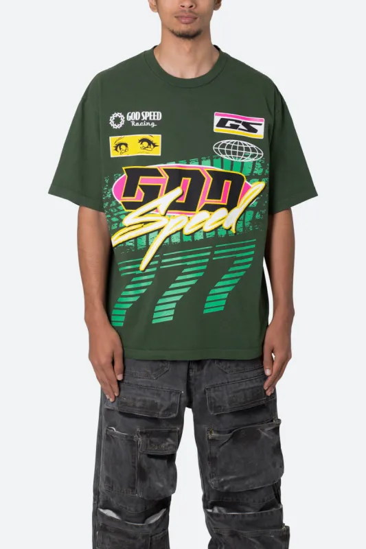 God Speed Tee - Green sold by MNML