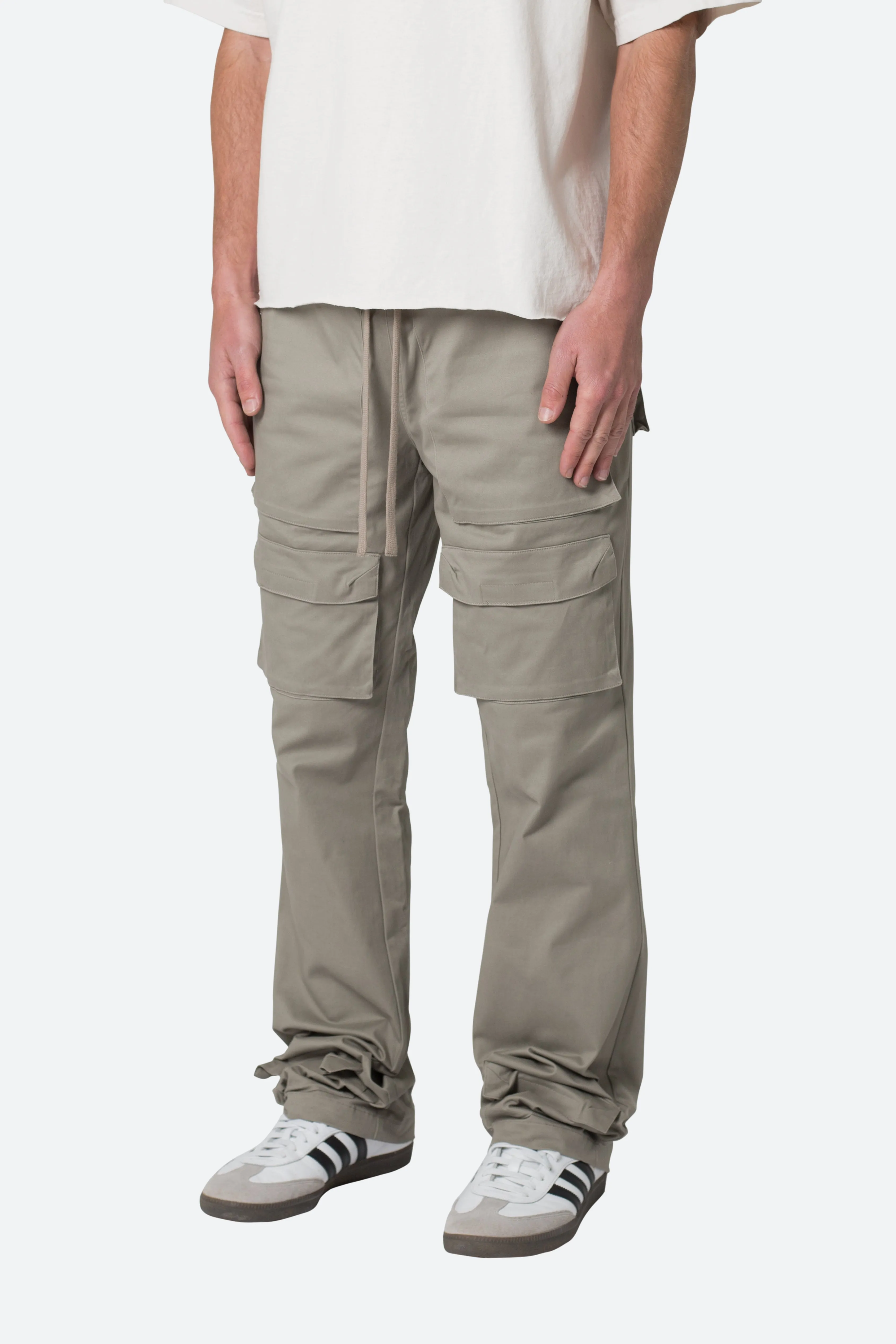 Drawstring Cargo Pants - Grey sold by MNML product image thumbnail 2