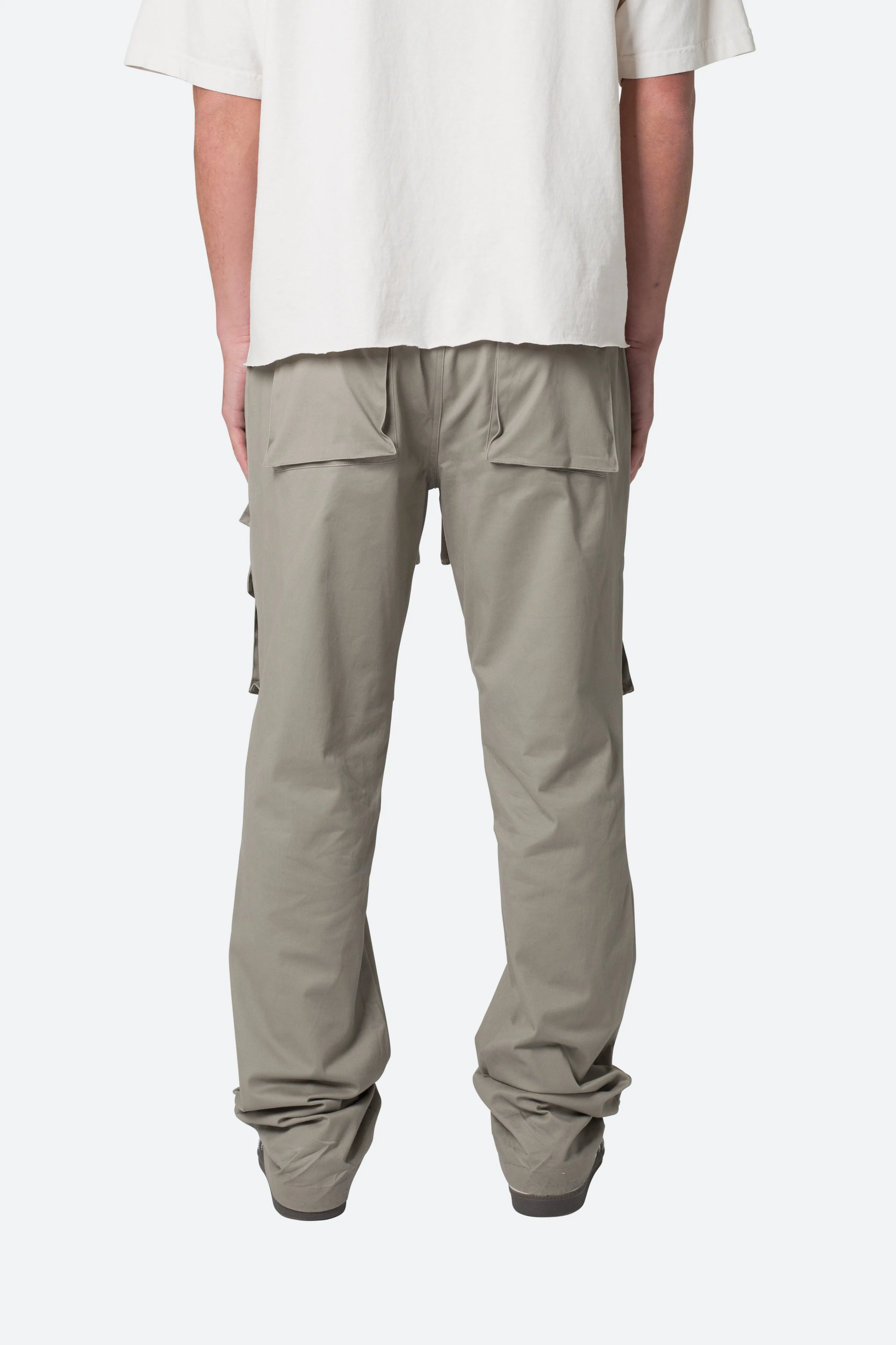 Drawstring Cargo Pants - Grey sold by MNML product image thumbnail 5