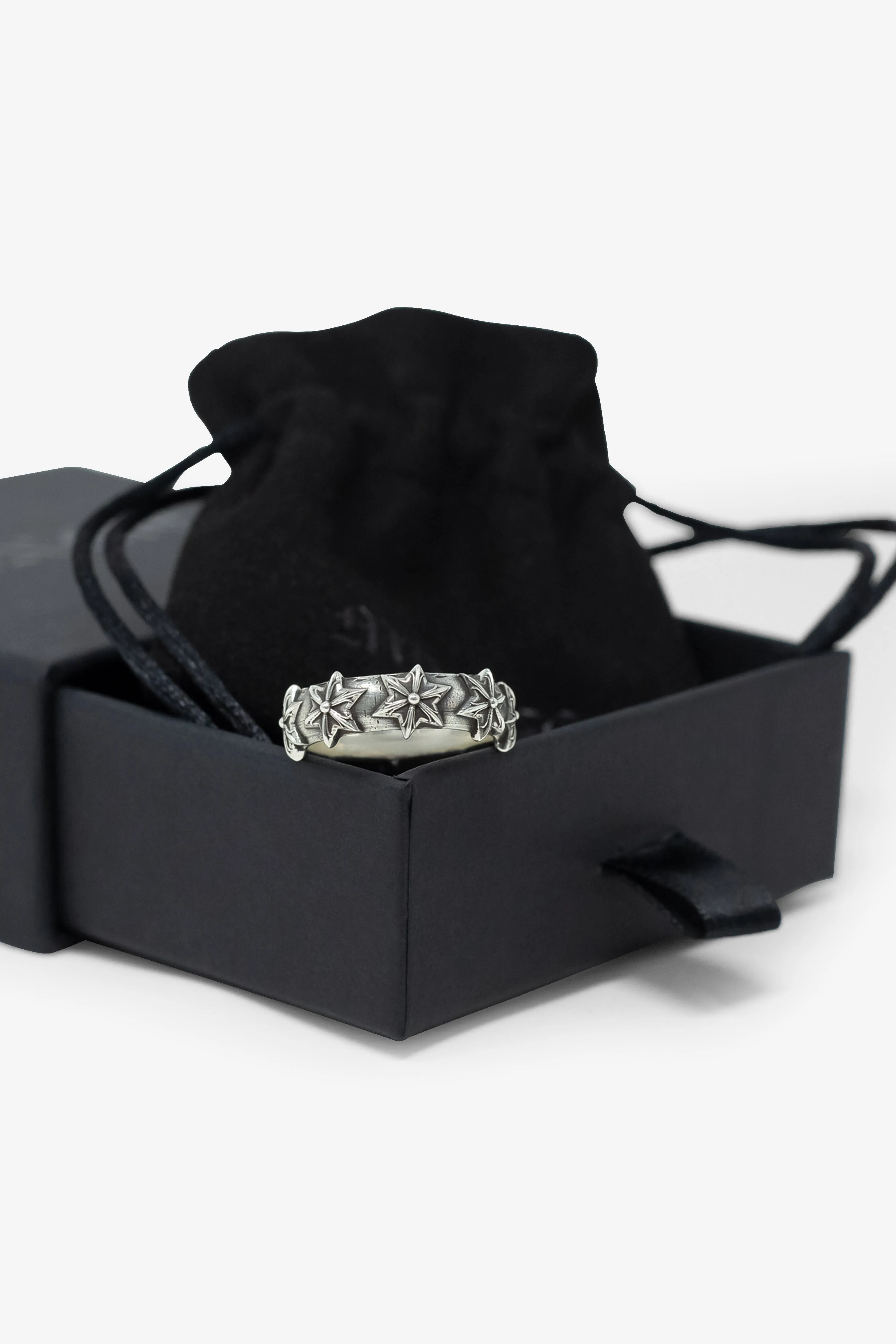 Star Sterling Silver Ring - SIlver sold by MNML product image thumbnail 4