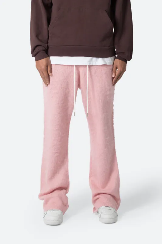 Fuzzy Sweatpants - Pink sold by MNML