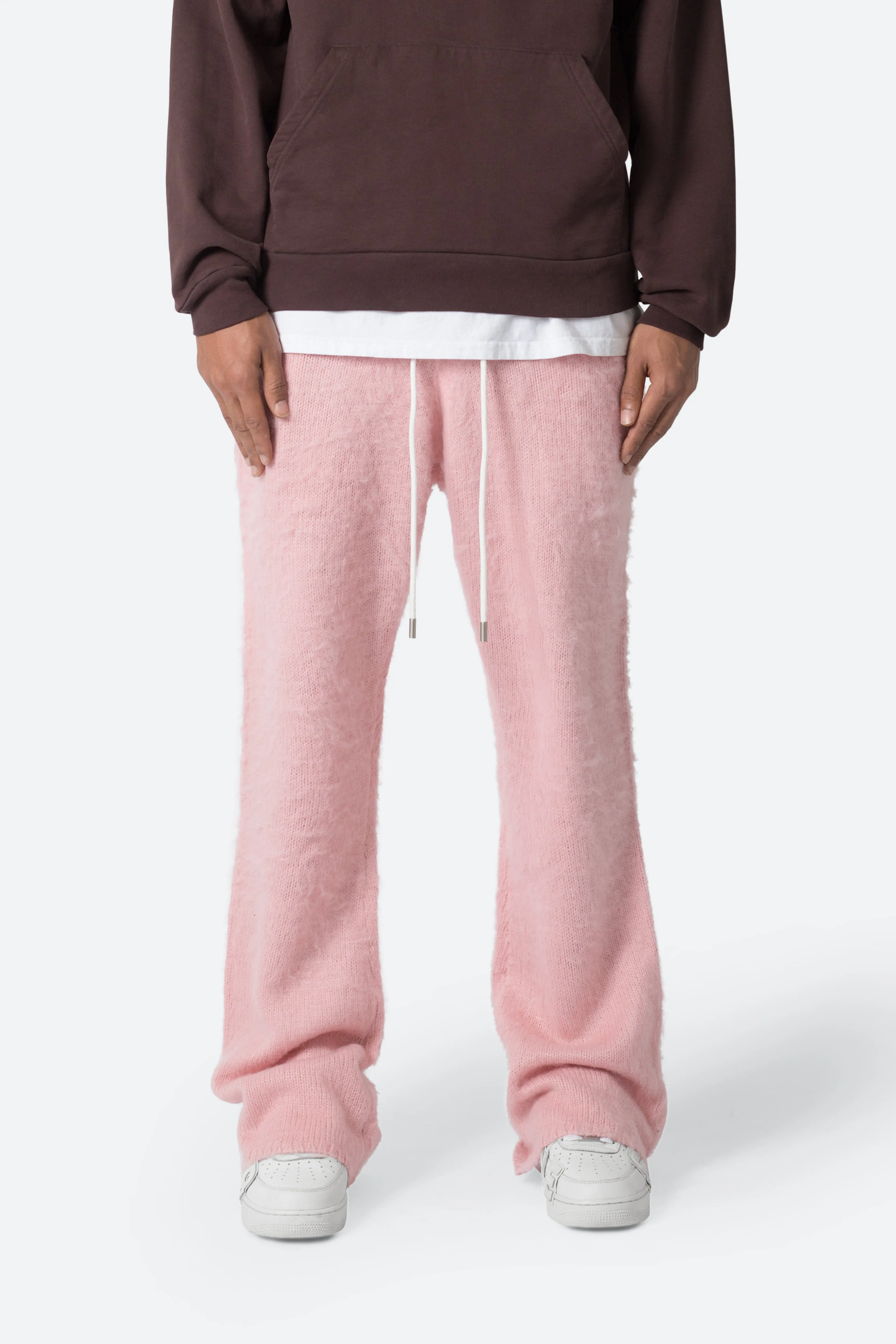 Fuzzy Sweatpants - Pink sold by MNML