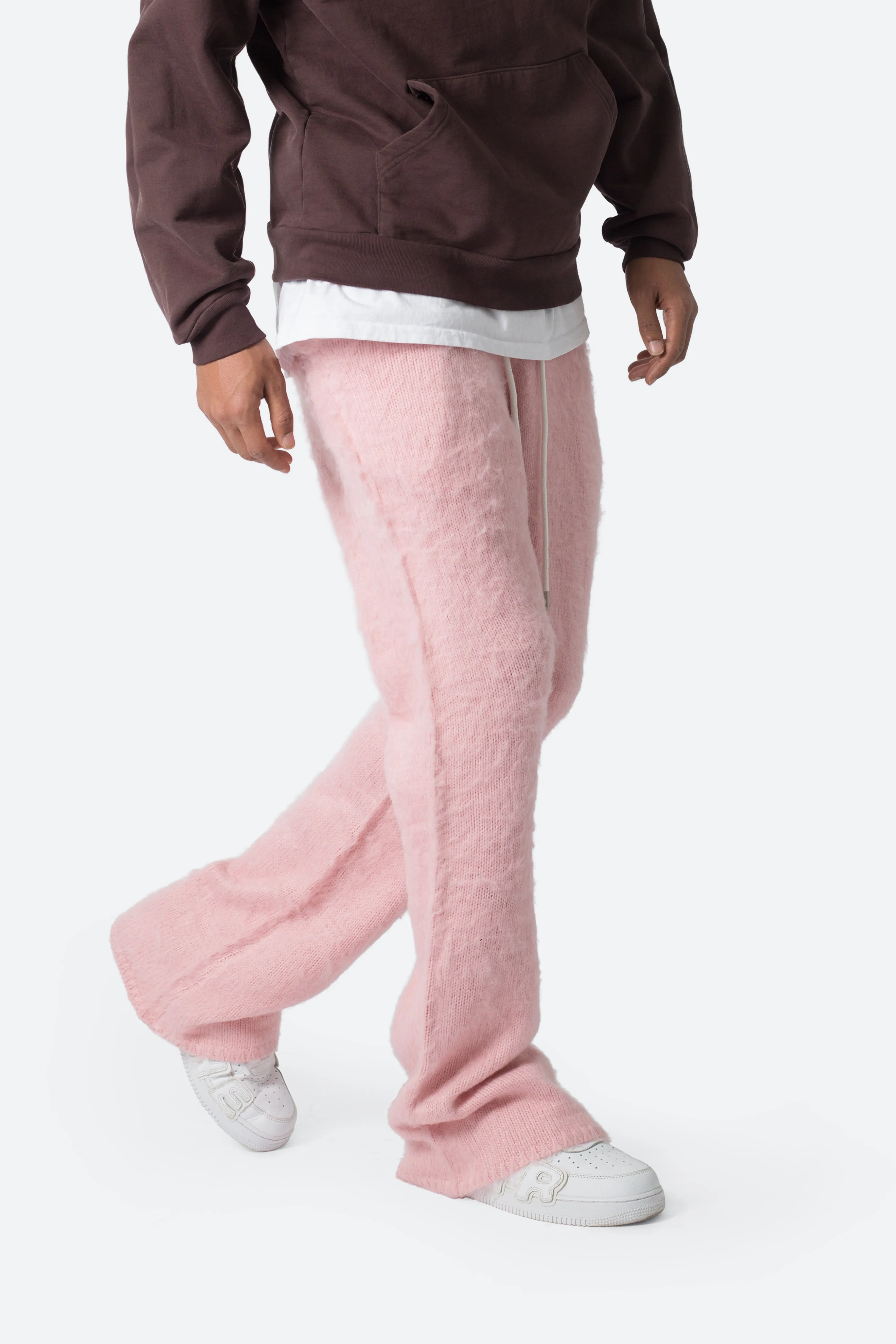 Fuzzy Sweatpants - Pink sold by MNML product image thumbnail 2