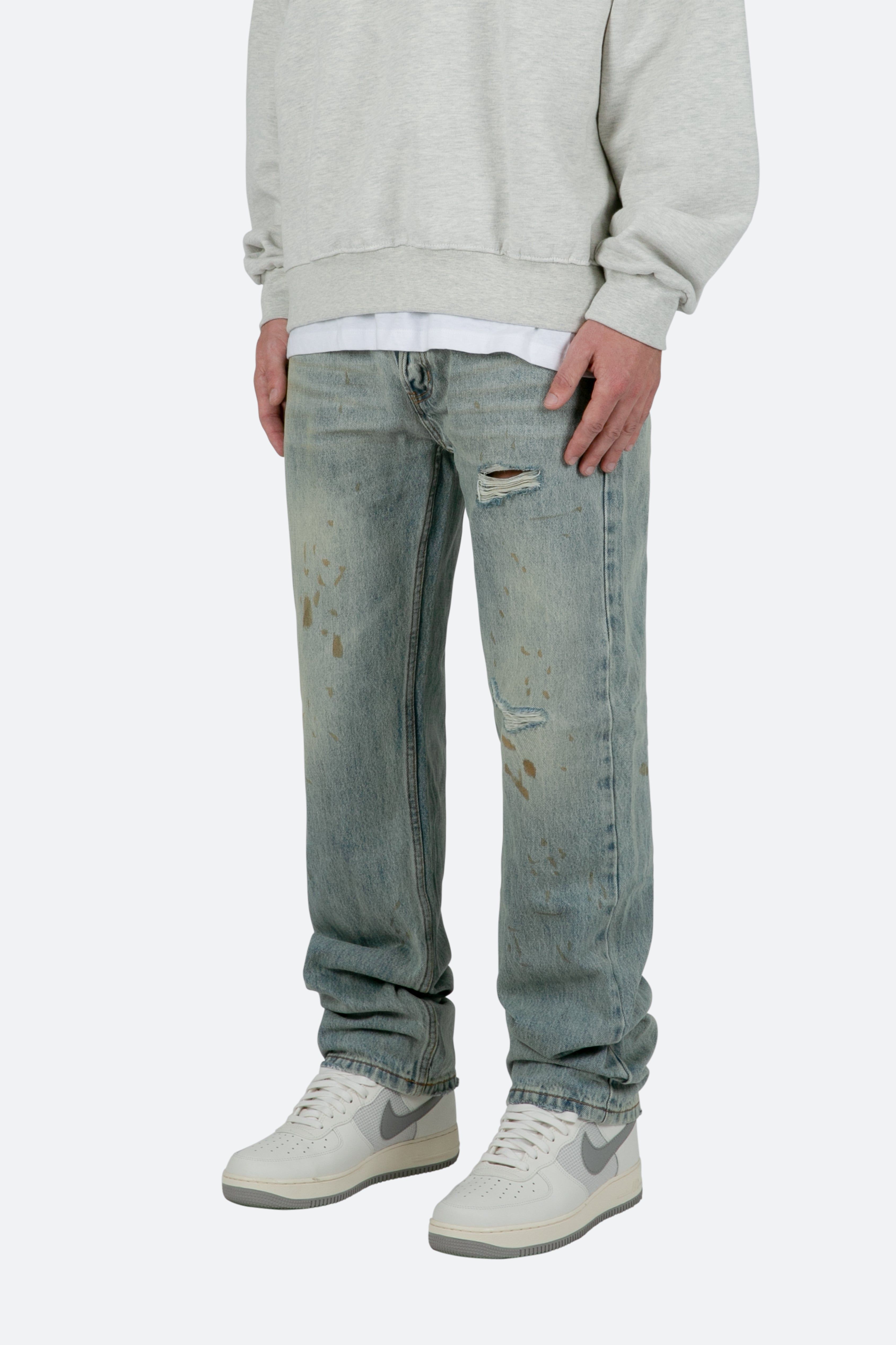 V489 Baggy Denim - Blue sold by MNML product image thumbnail 3
