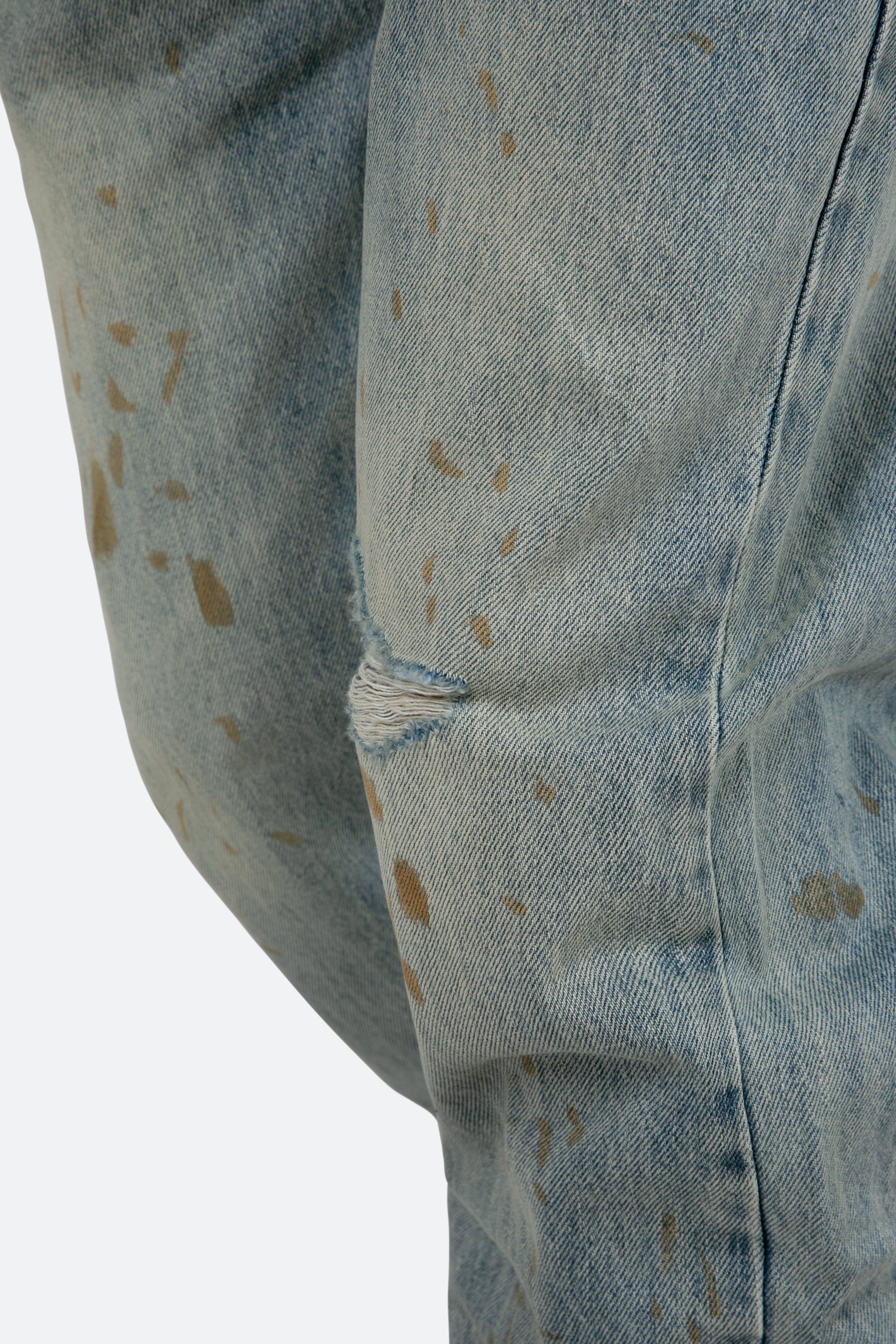 V489 Baggy Denim - Blue sold by MNML product image thumbnail 7