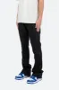 B478 Croc Flare Pants - Black sold by MNML