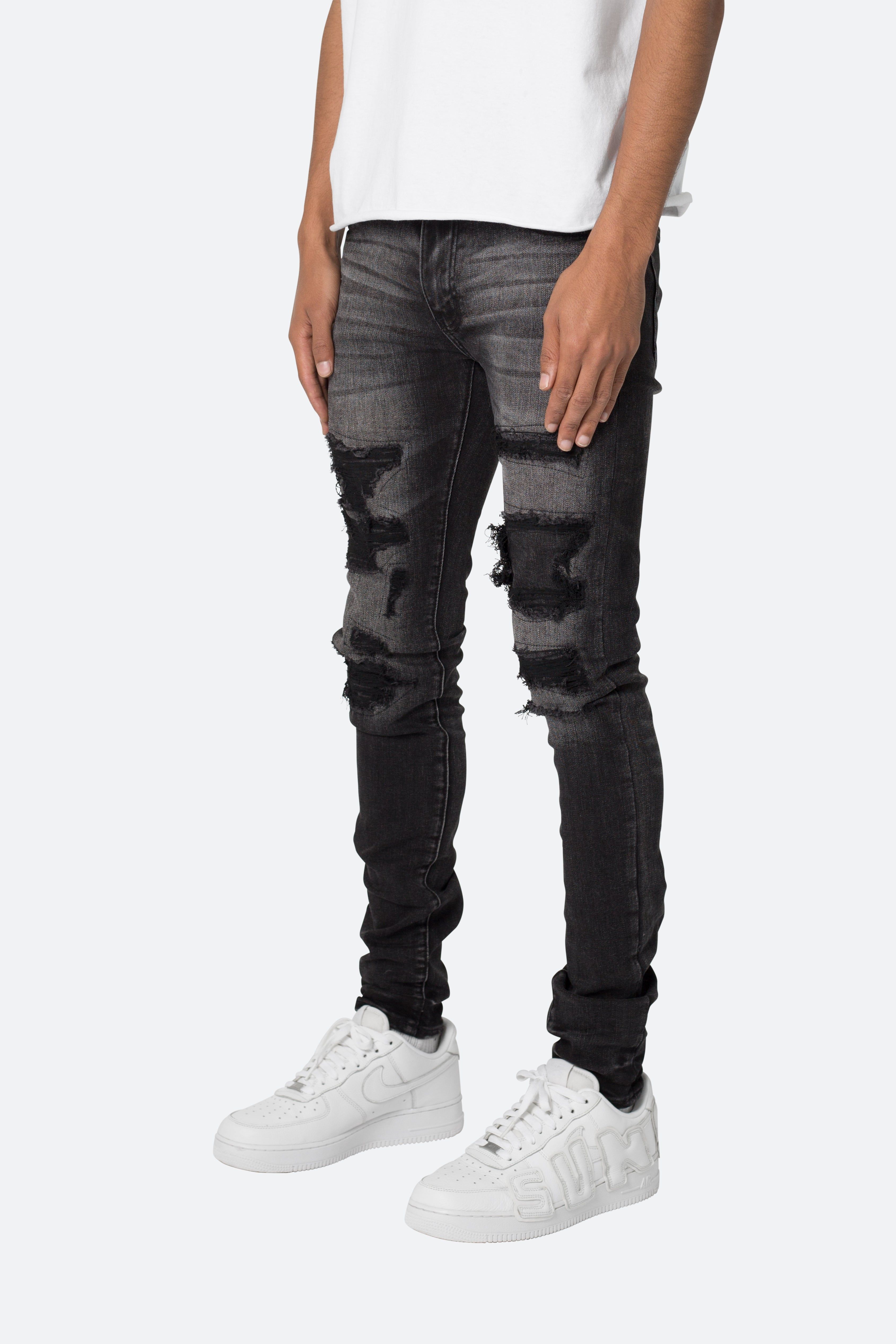 X539 Skinny Denim - Black sold by MNML product image thumbnail 3
