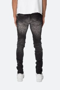 X539 Skinny Denim - Black sold by MNML