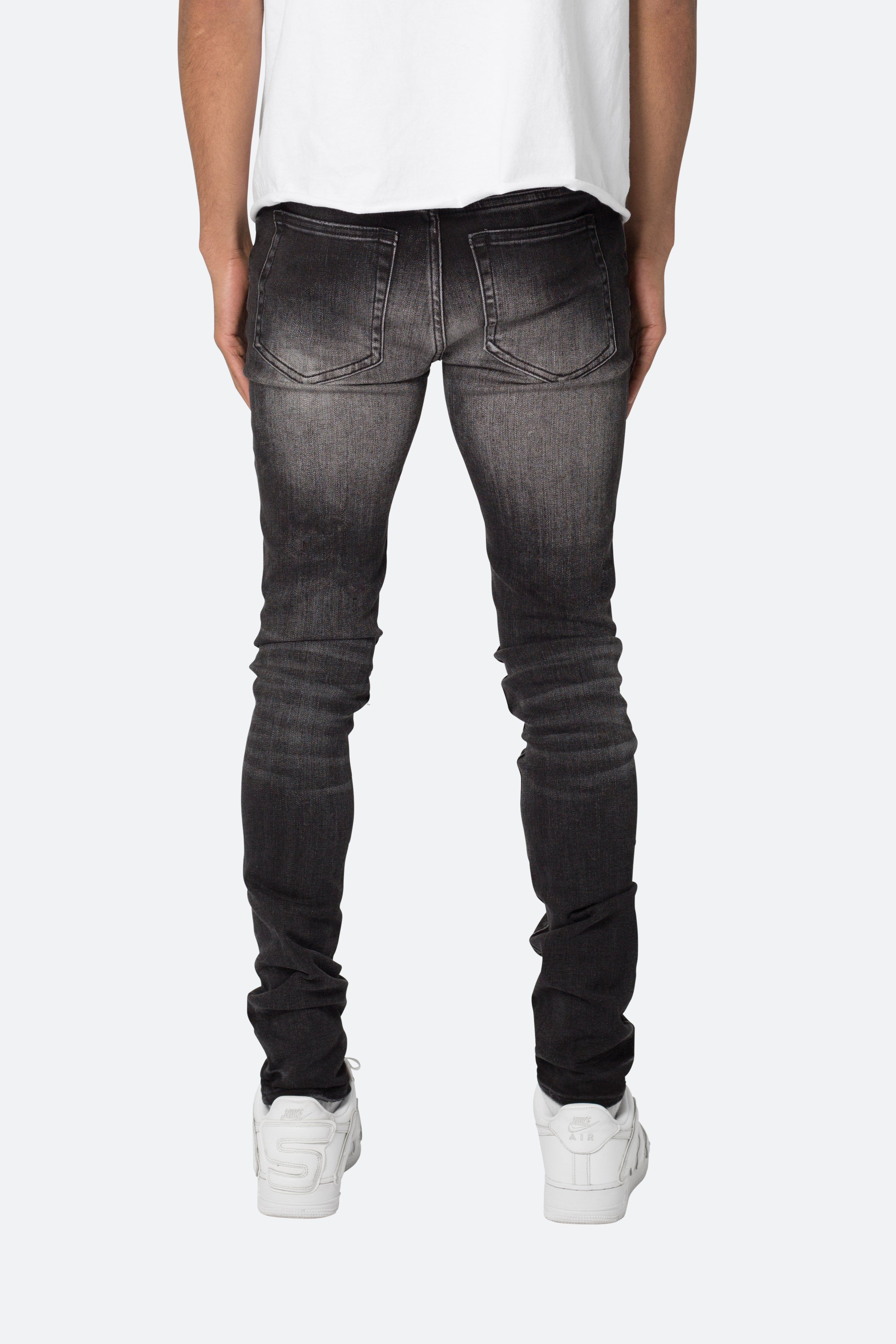 X539 Skinny Denim - Black sold by MNML product image thumbnail 5